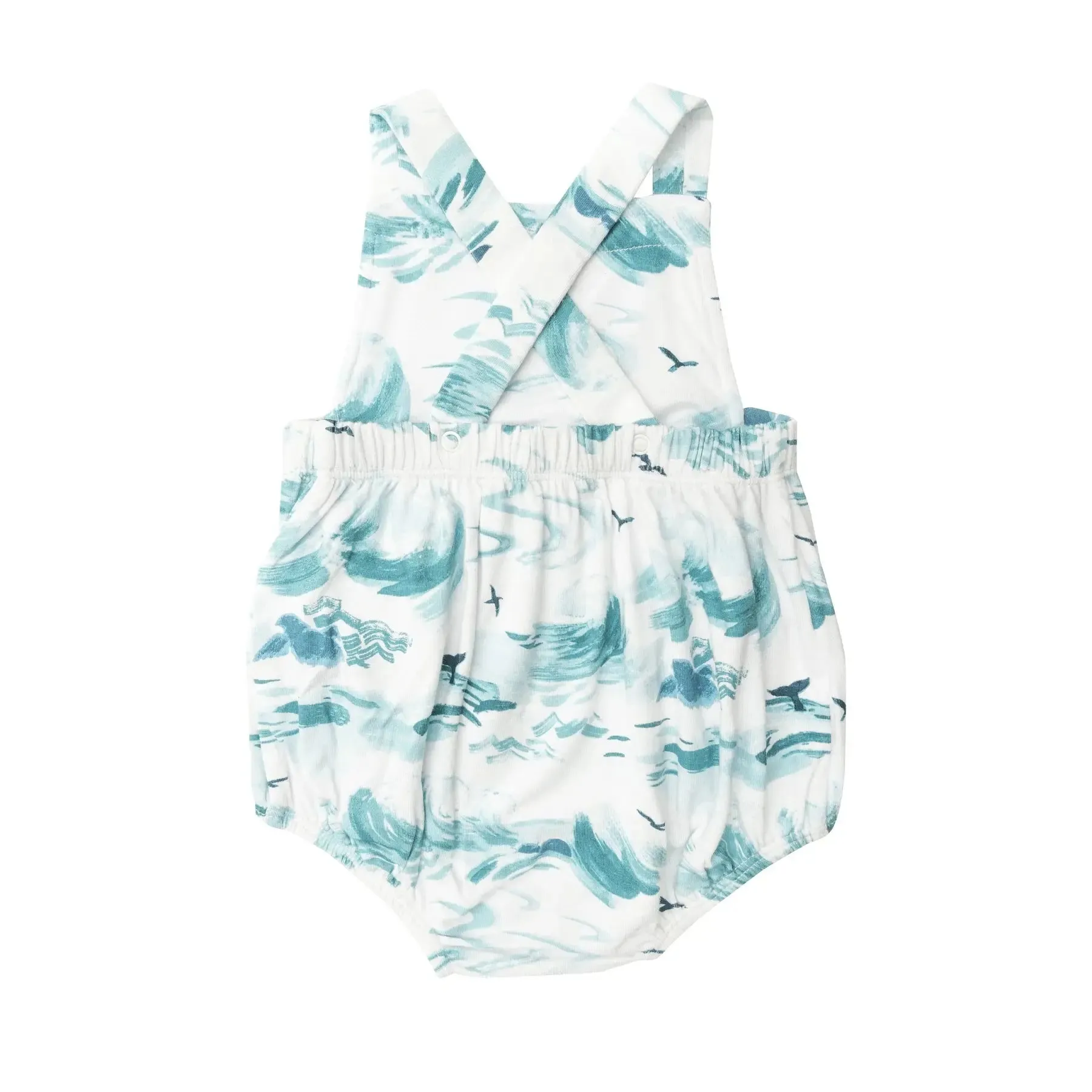 Retro Sunsuit - Ocean Waves | Angel Dear