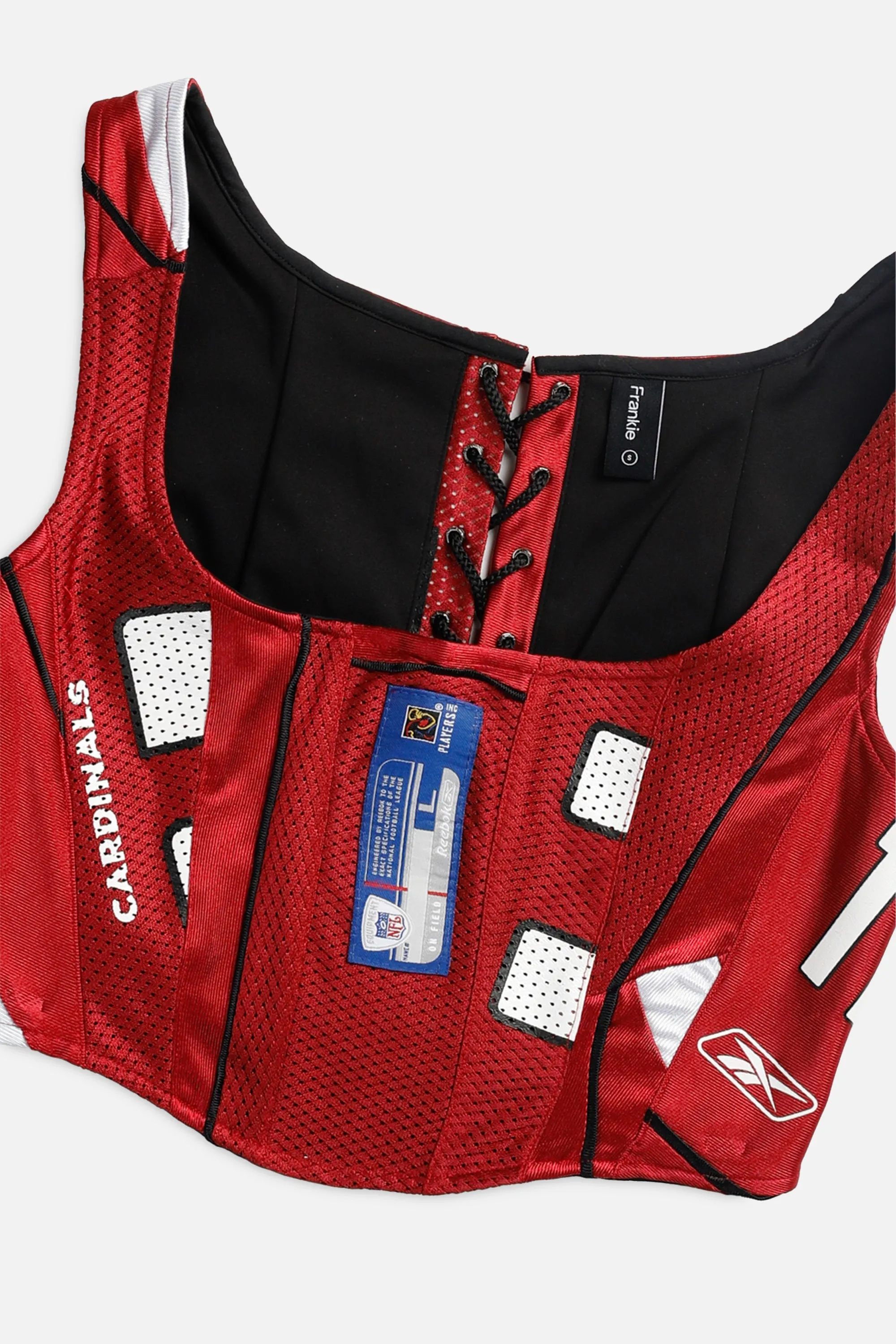 Rework Arizona Cardinals NFL Corset - S Frankie