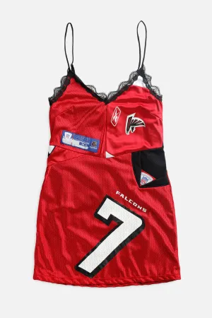 Rework Atlanta Falcons NFL Lace Dress - S Frankie