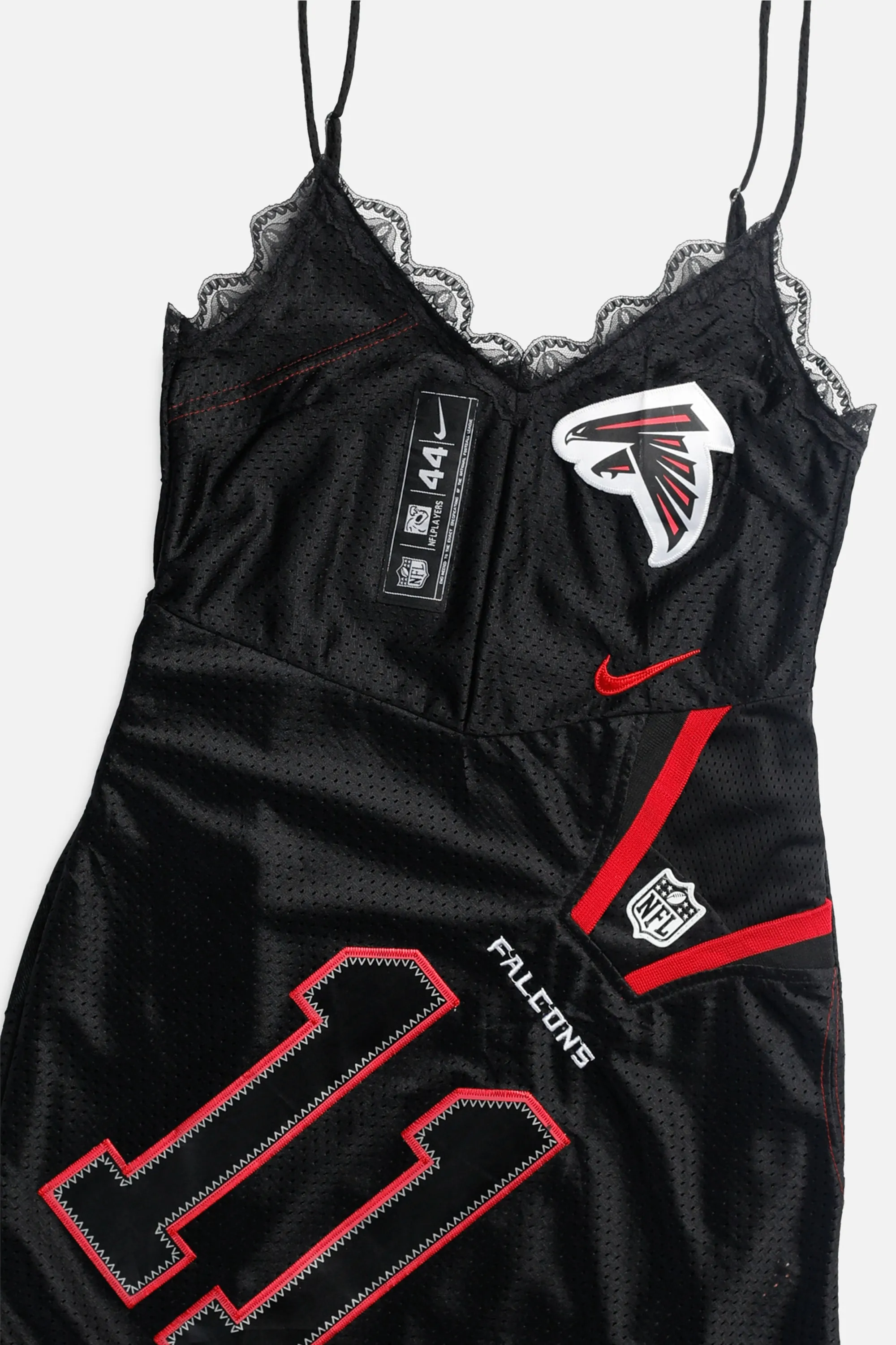 Rework Atlanta Falcons NFL Lace Dress - XS Frankie