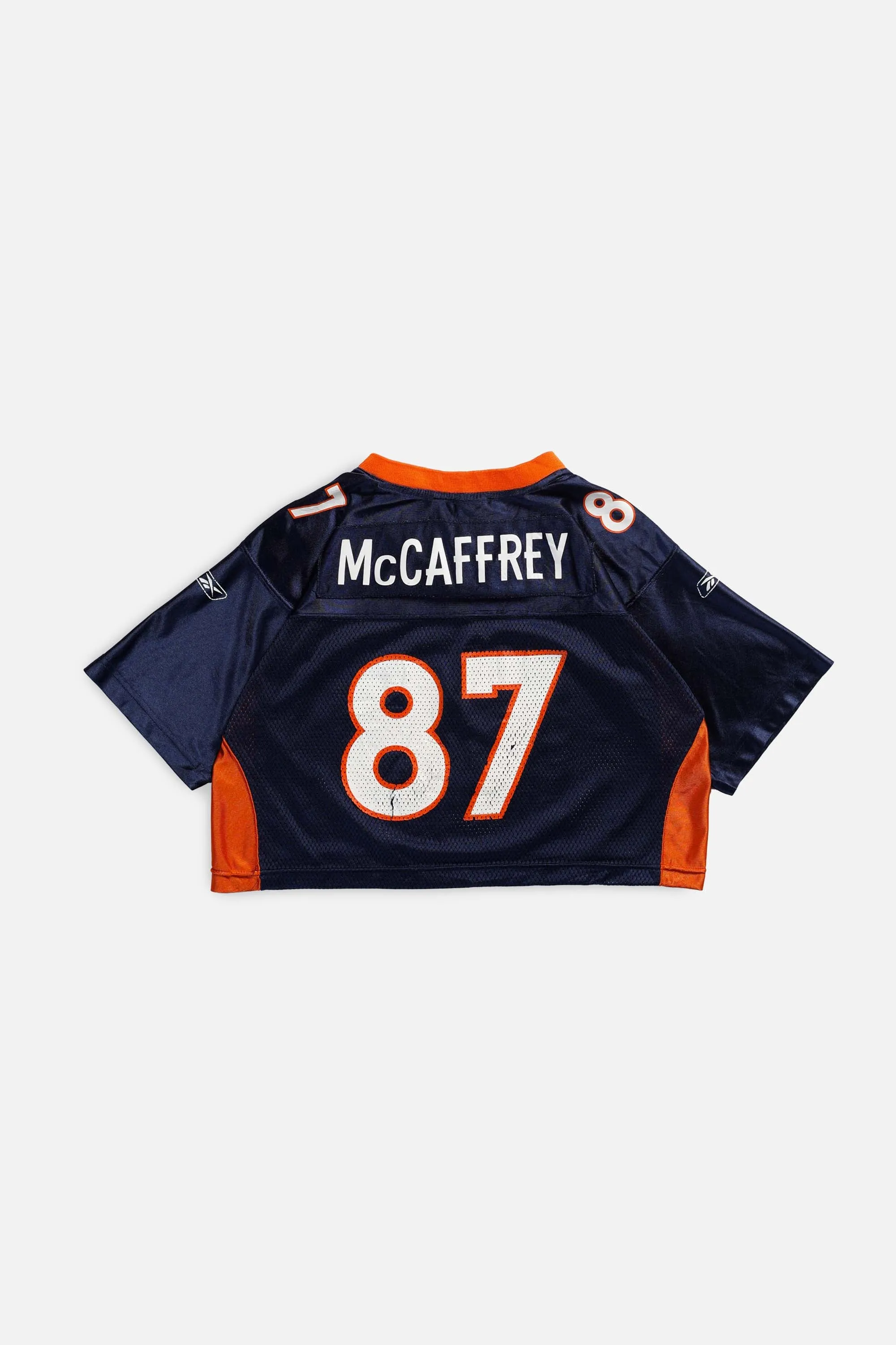 Rework Broncos Crop NFL Jersey - M Frankie