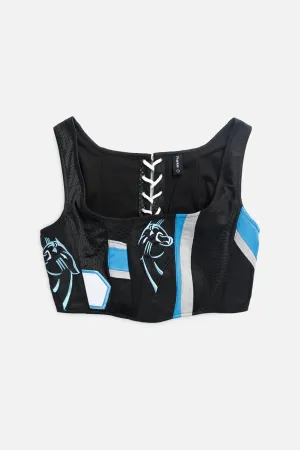 Rework Carolina Panthers NFL Corset - S Frankie