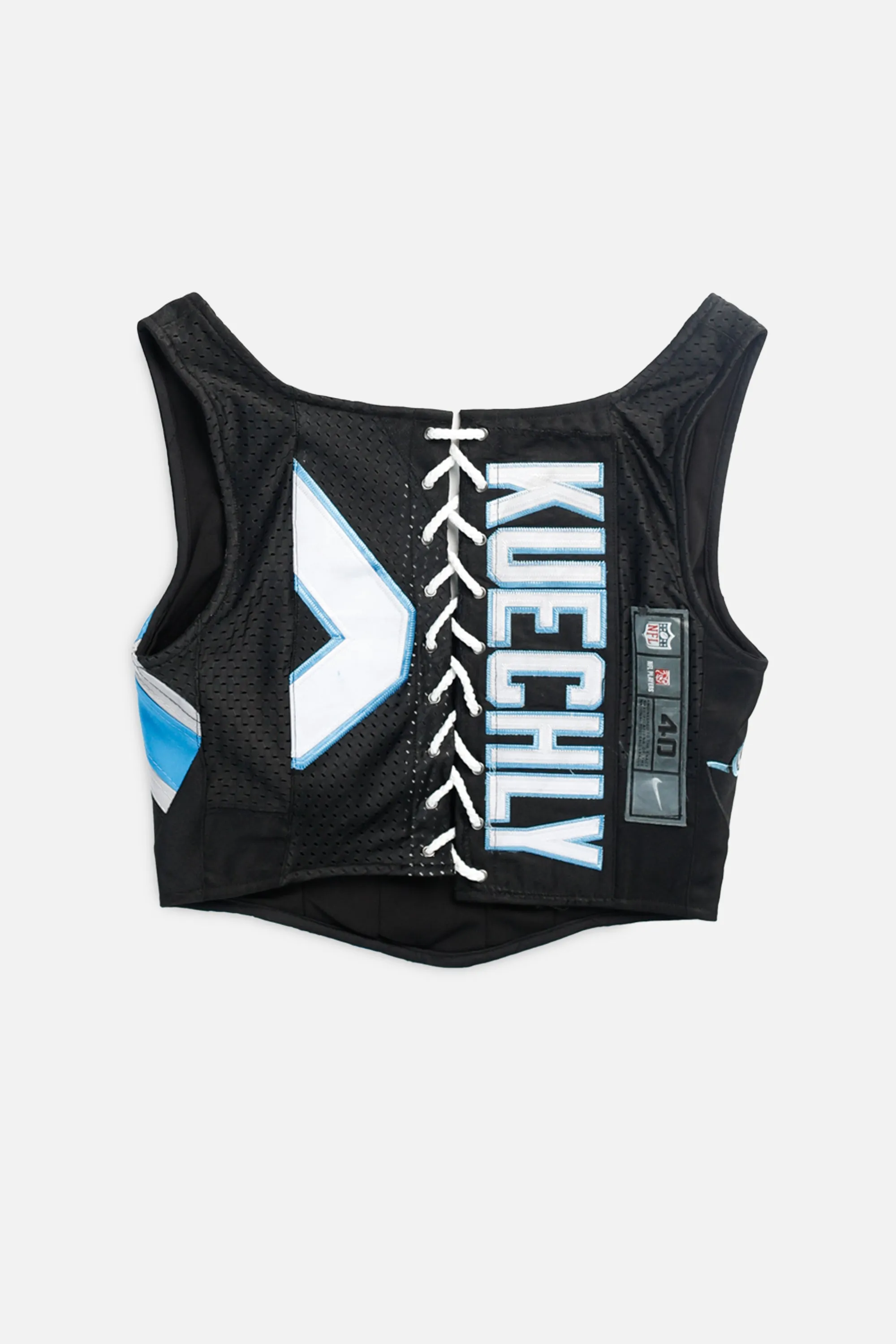Rework Carolina Panthers NFL Corset - S Frankie