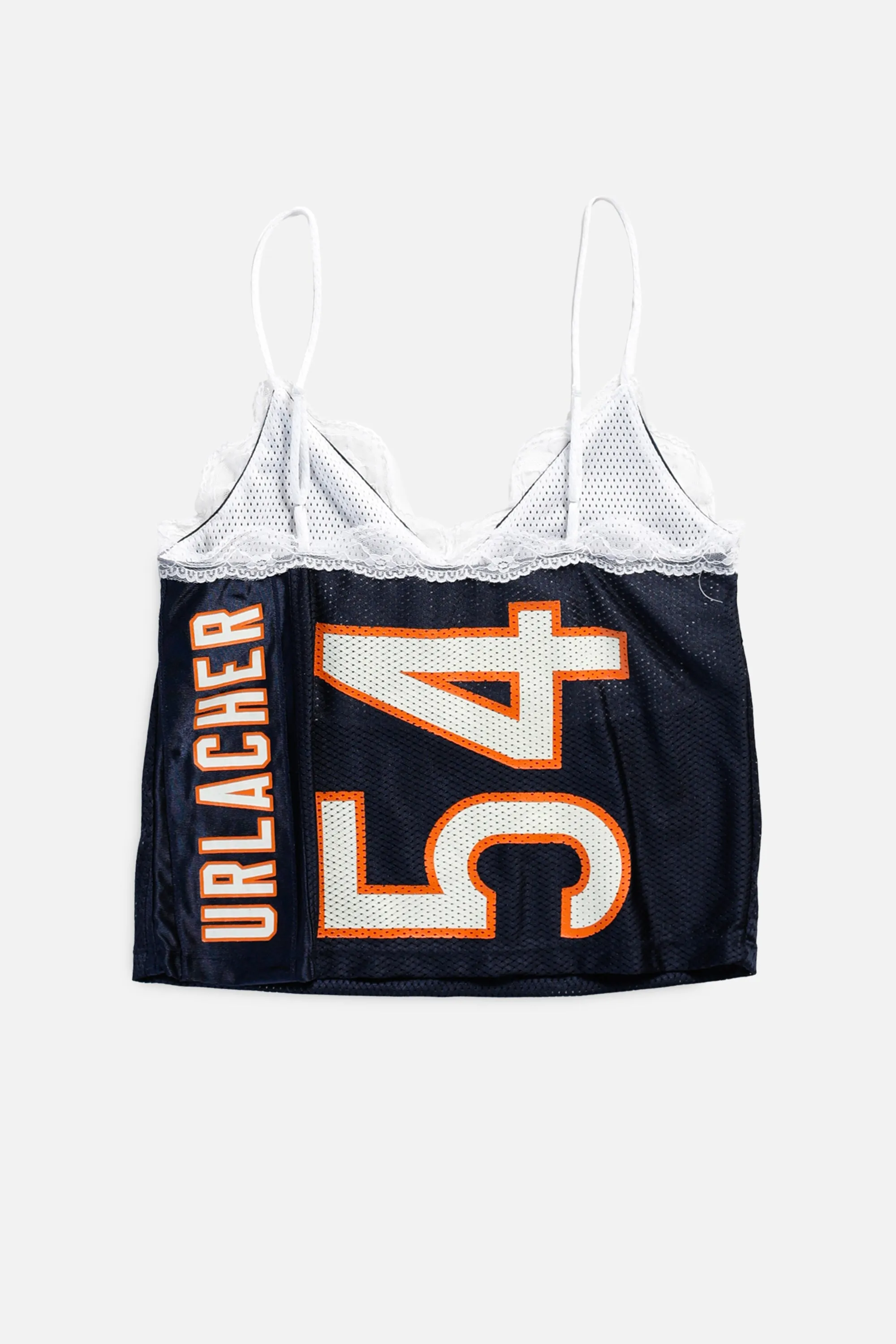 Rework Chicago Bears Lace Tank - S Frankie