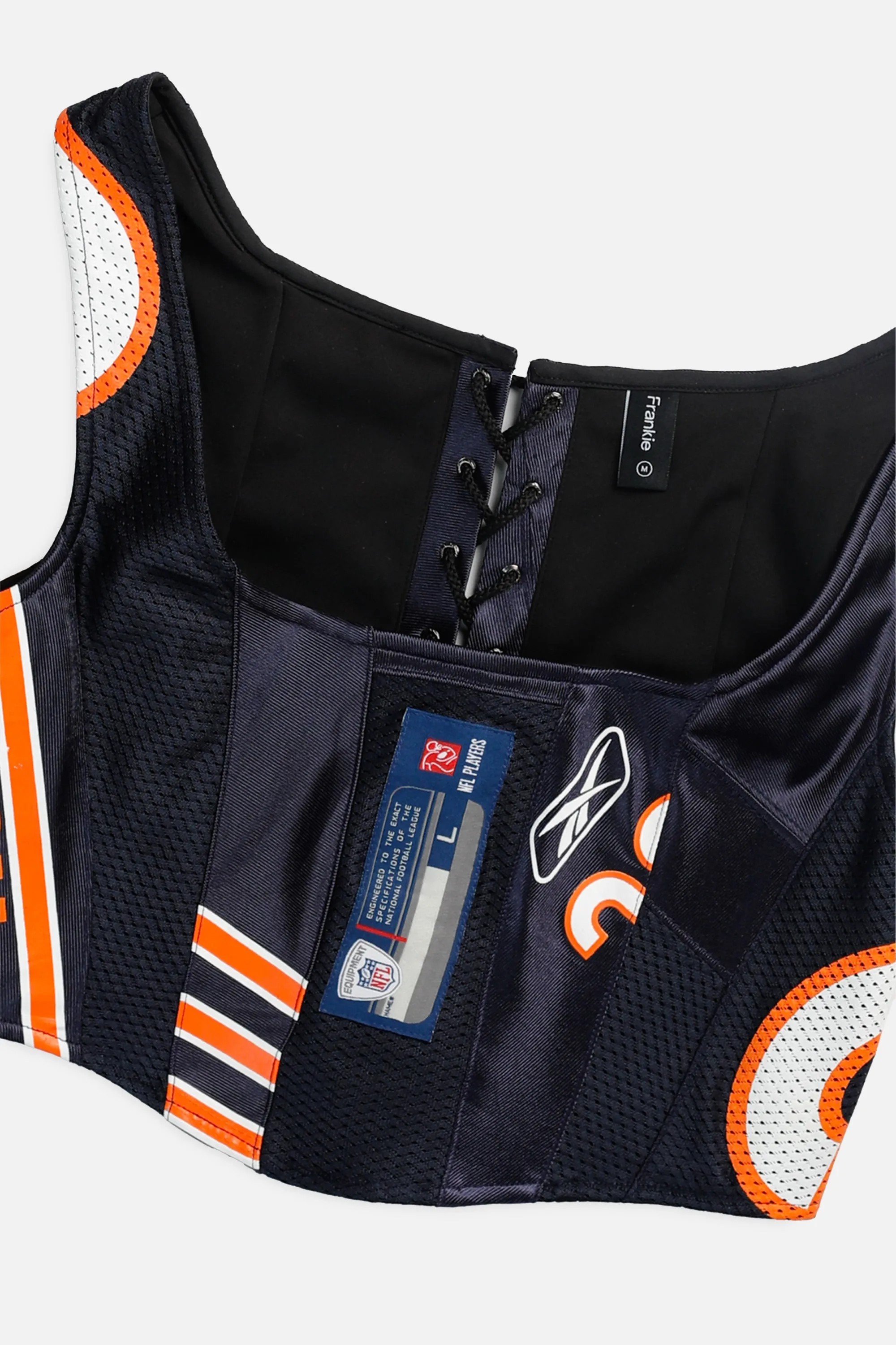 Rework Chicago Bears NFL Corset - M Frankie