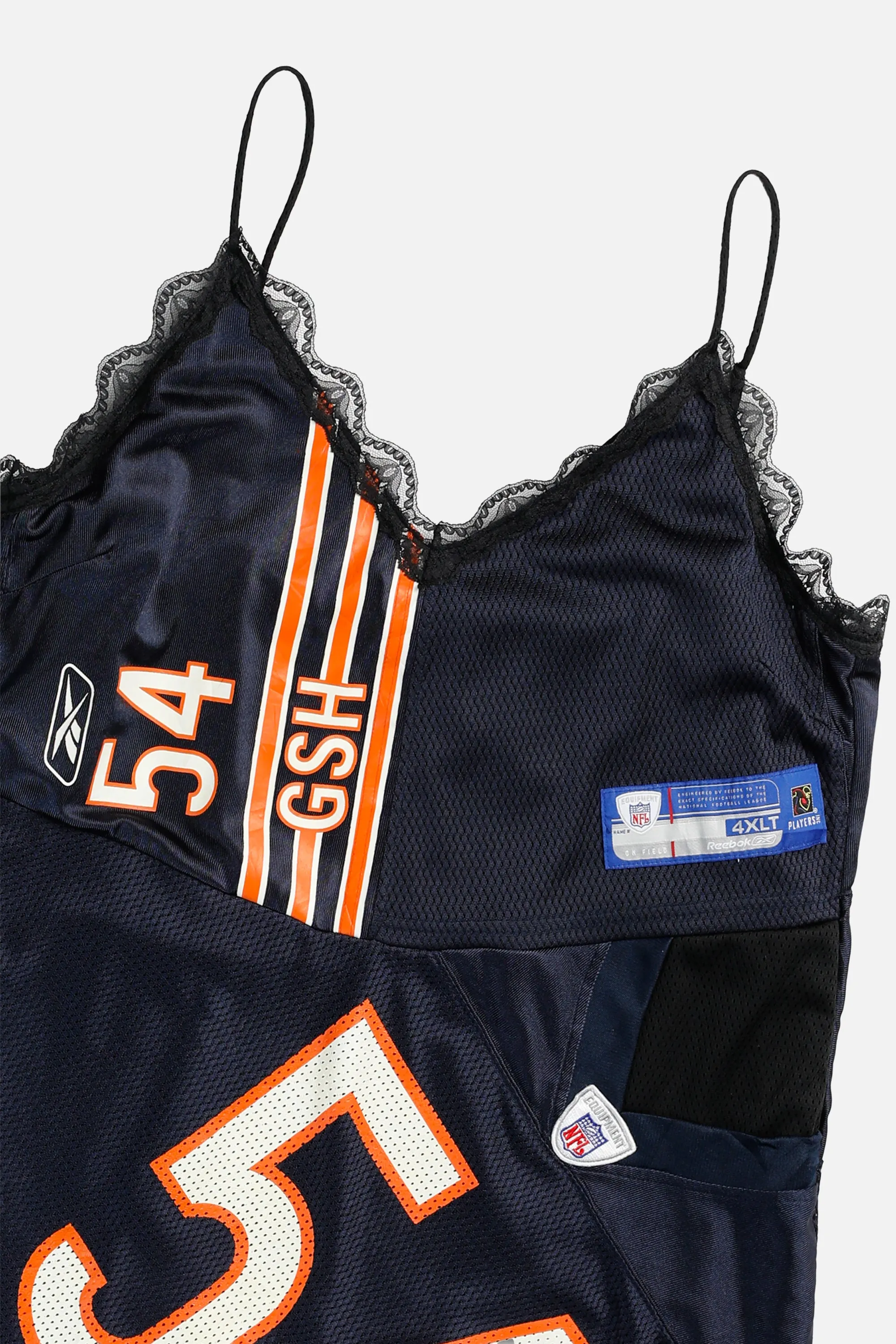 Rework Chicago Bears NFL Lace Dress - XXL Frankie