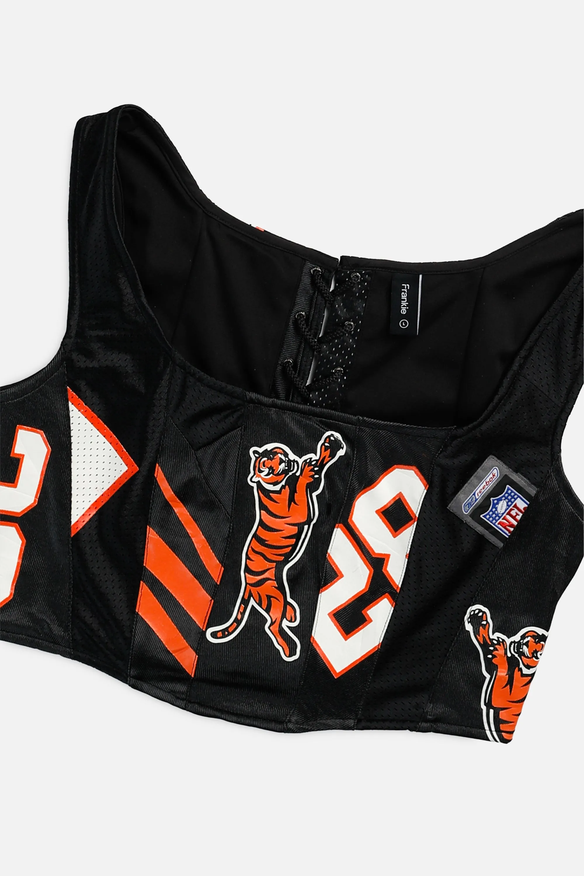 Rework Cincinnati Bengals NFL Corset - L Frankie