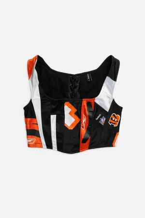 Rework Cincinnati Bengals NFL Corset - M Frankie