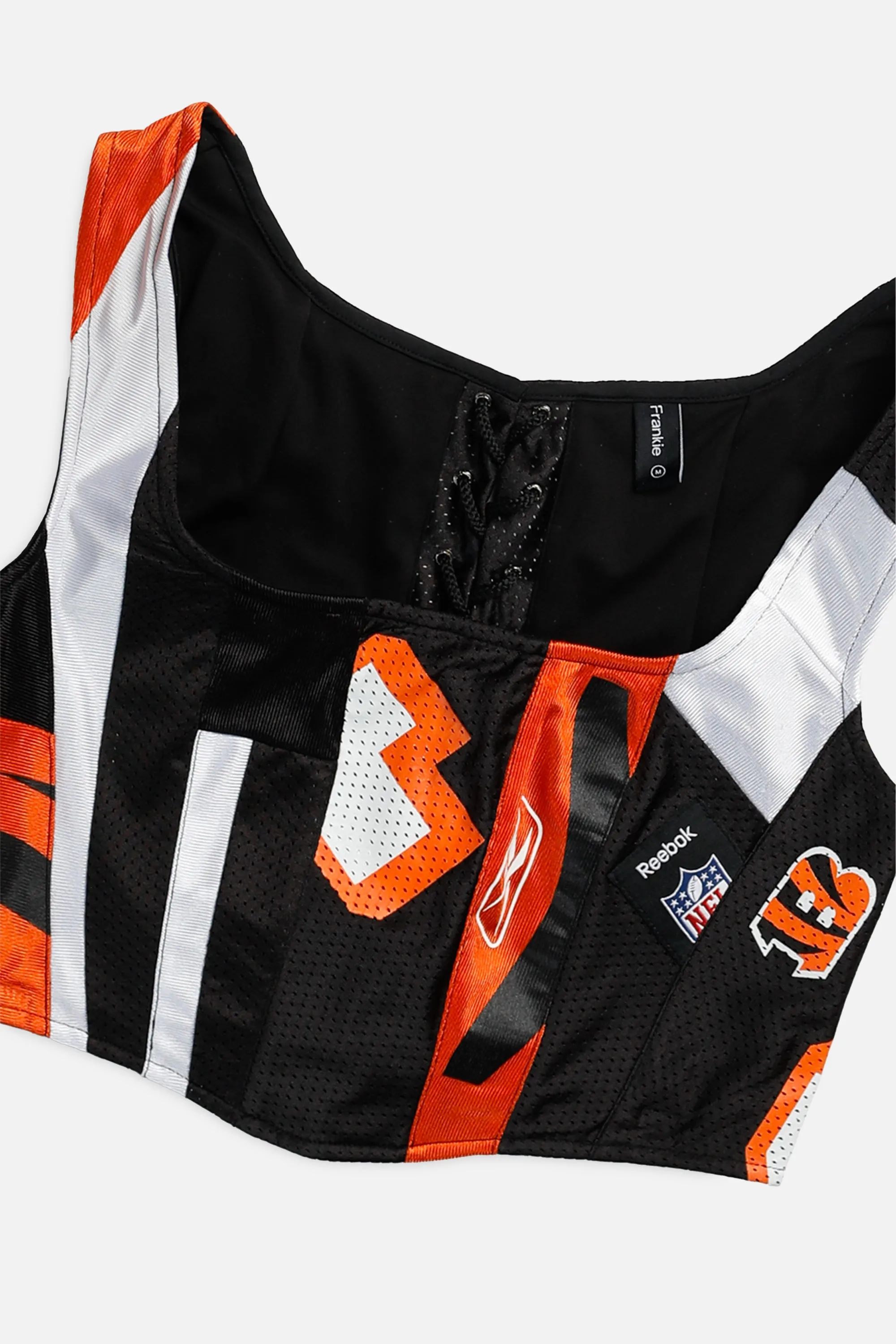 Rework Cincinnati Bengals NFL Corset - M Frankie
