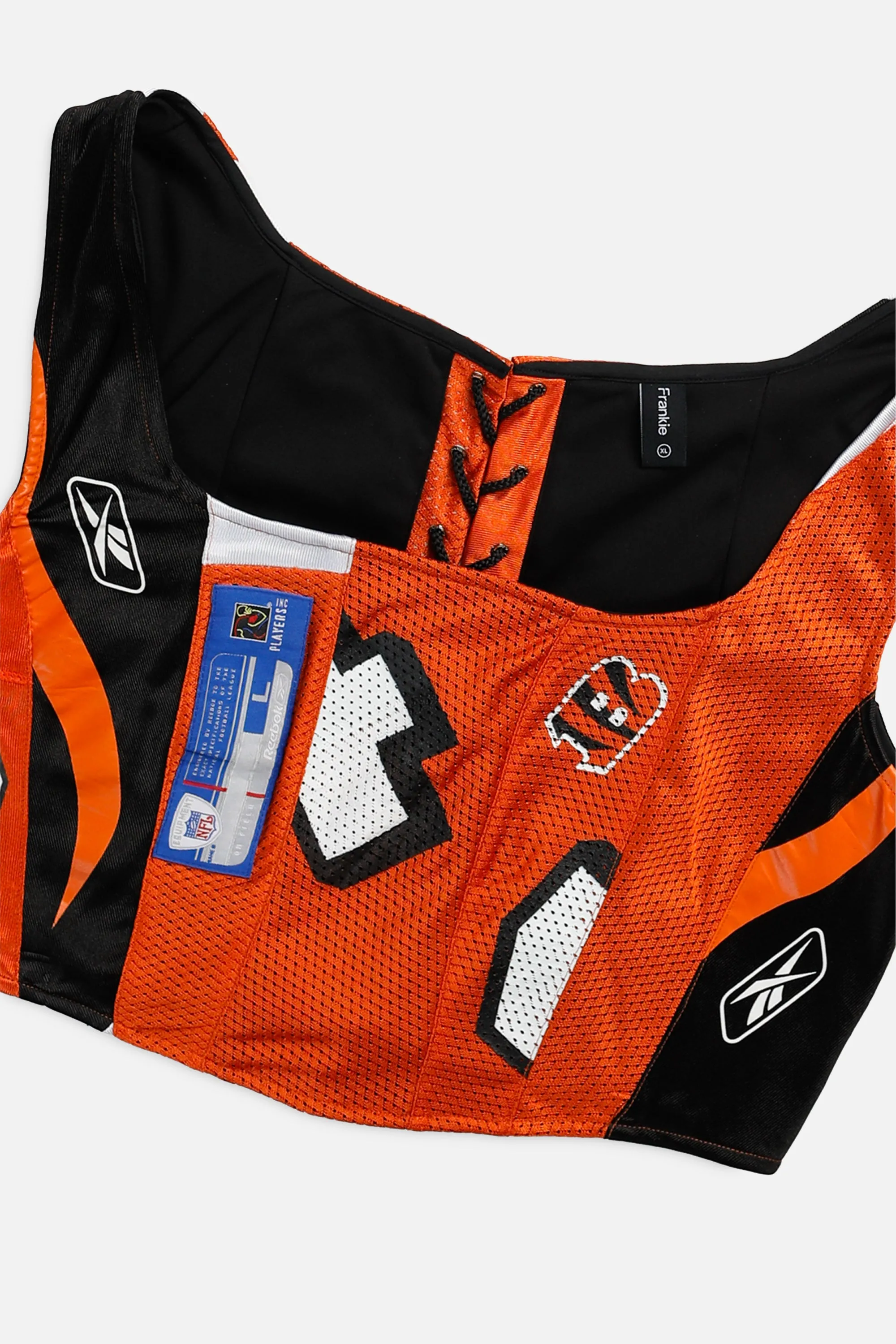 Rework Cincinnati Bengals NFL Corset - XL Frankie