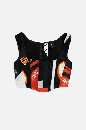 Rework Cincinnati Bengals NFL Corset - XS Frankie