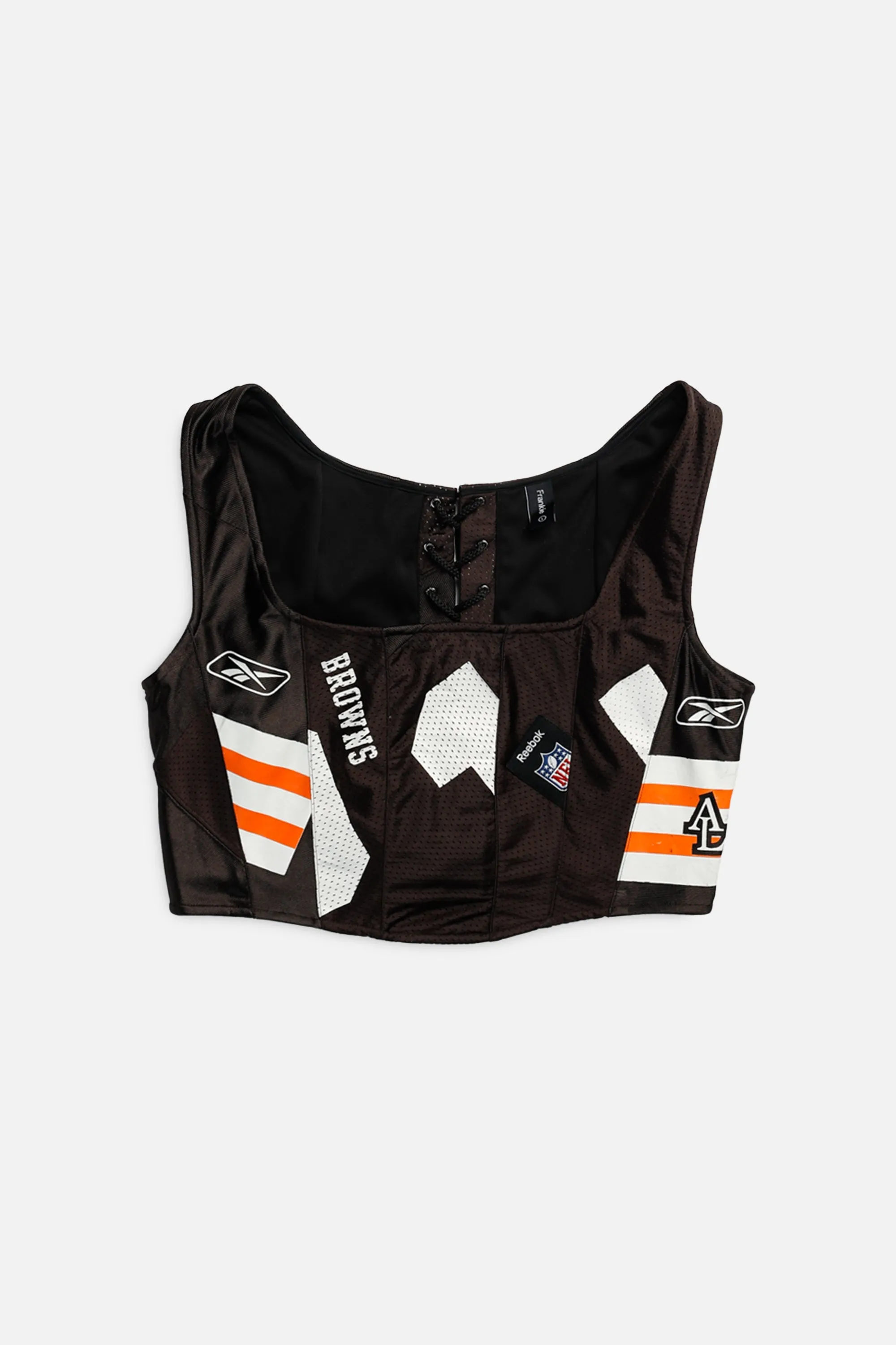 Rework Cleveland Browns NFL Corset - L Frankie