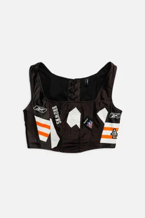 Rework Cleveland Browns NFL Corset - L Frankie