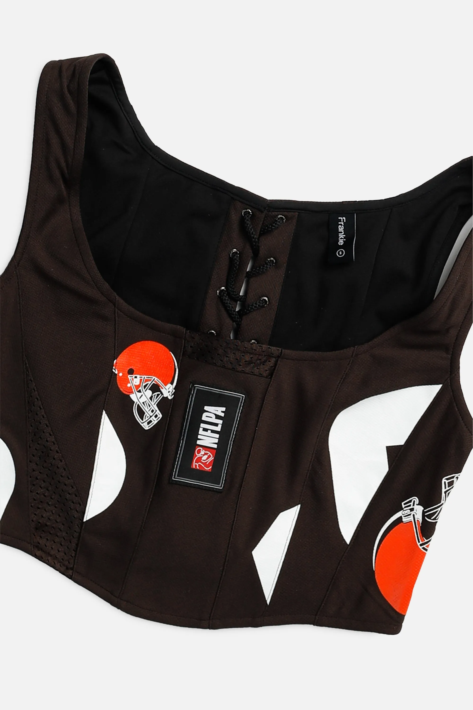 Rework Cleveland Browns NFL Corset - S Frankie