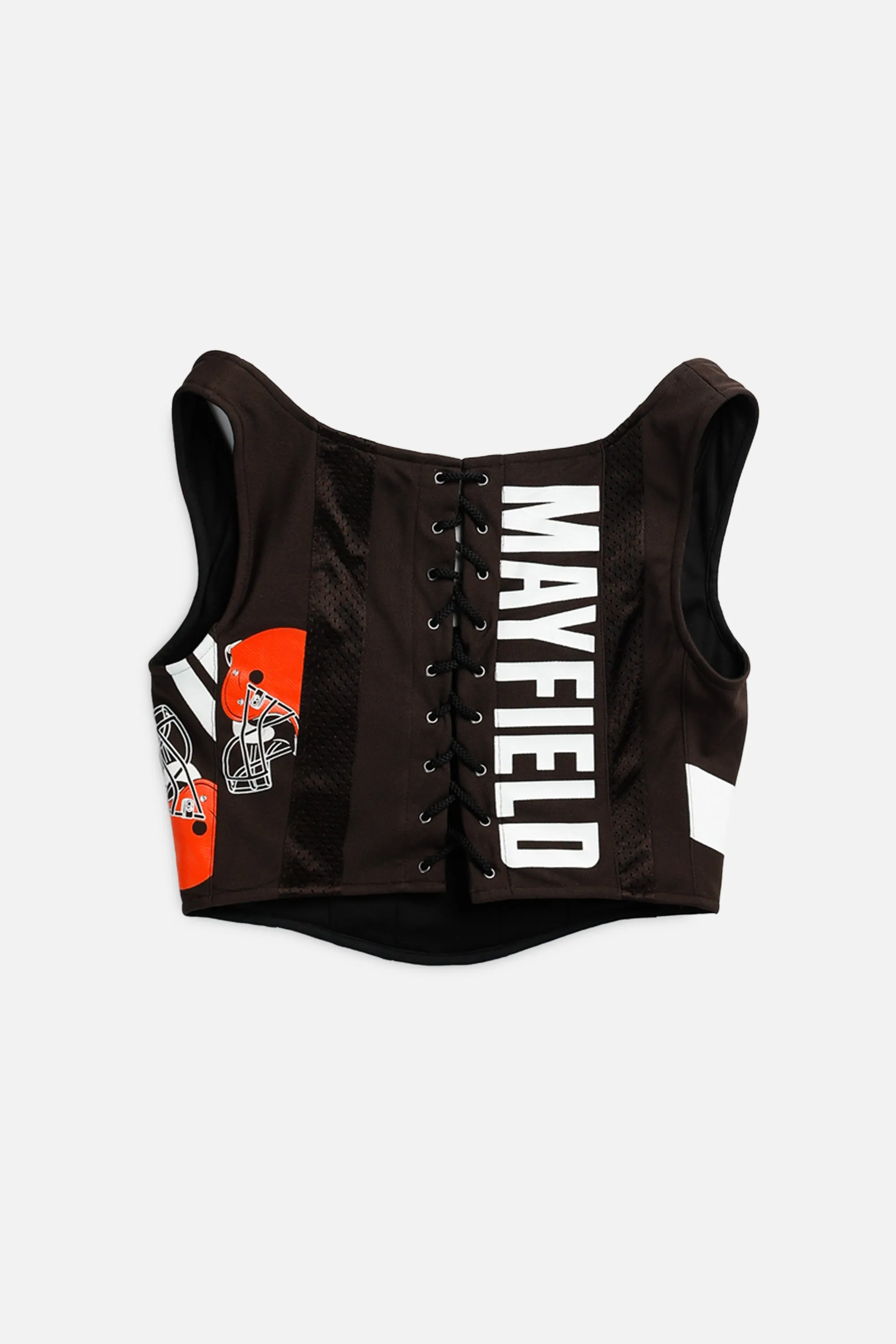 Rework Cleveland Browns NFL Corset - S Frankie