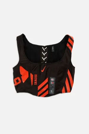 Rework Cleveland Browns NFL Corset - S Frankie