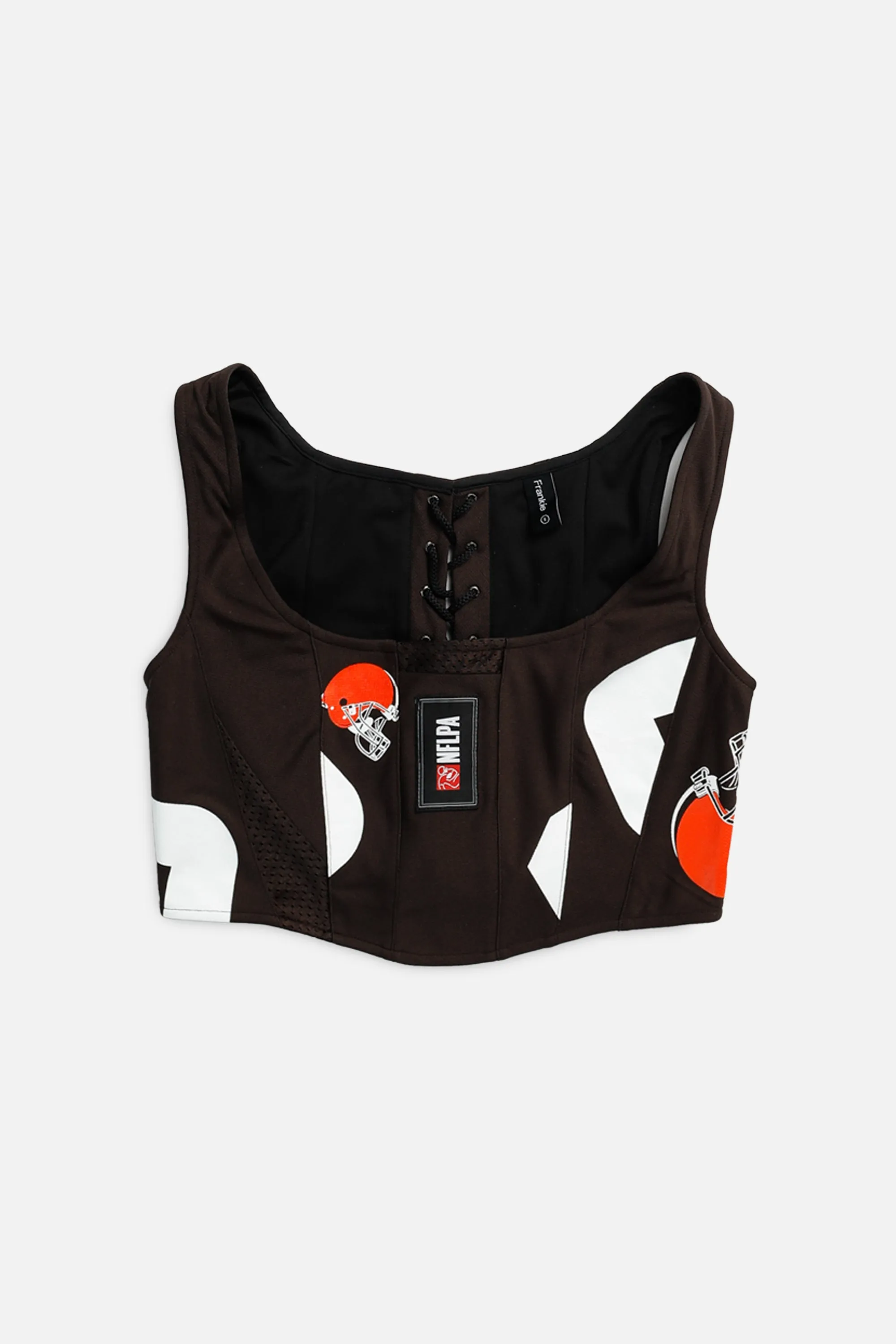 Rework Cleveland Browns NFL Corset - S Frankie
