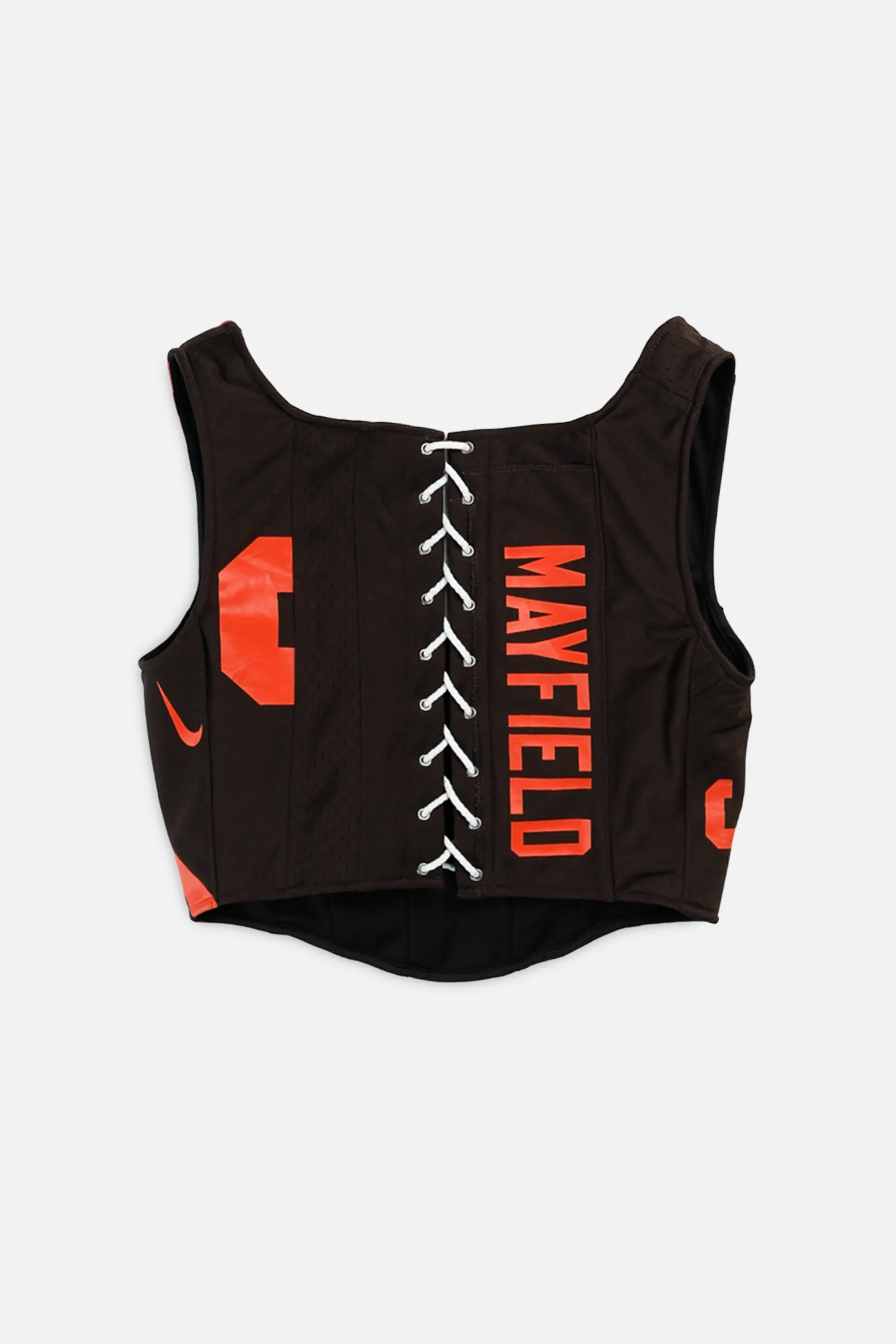 Rework Cleveland Browns NFL Corset - S Frankie