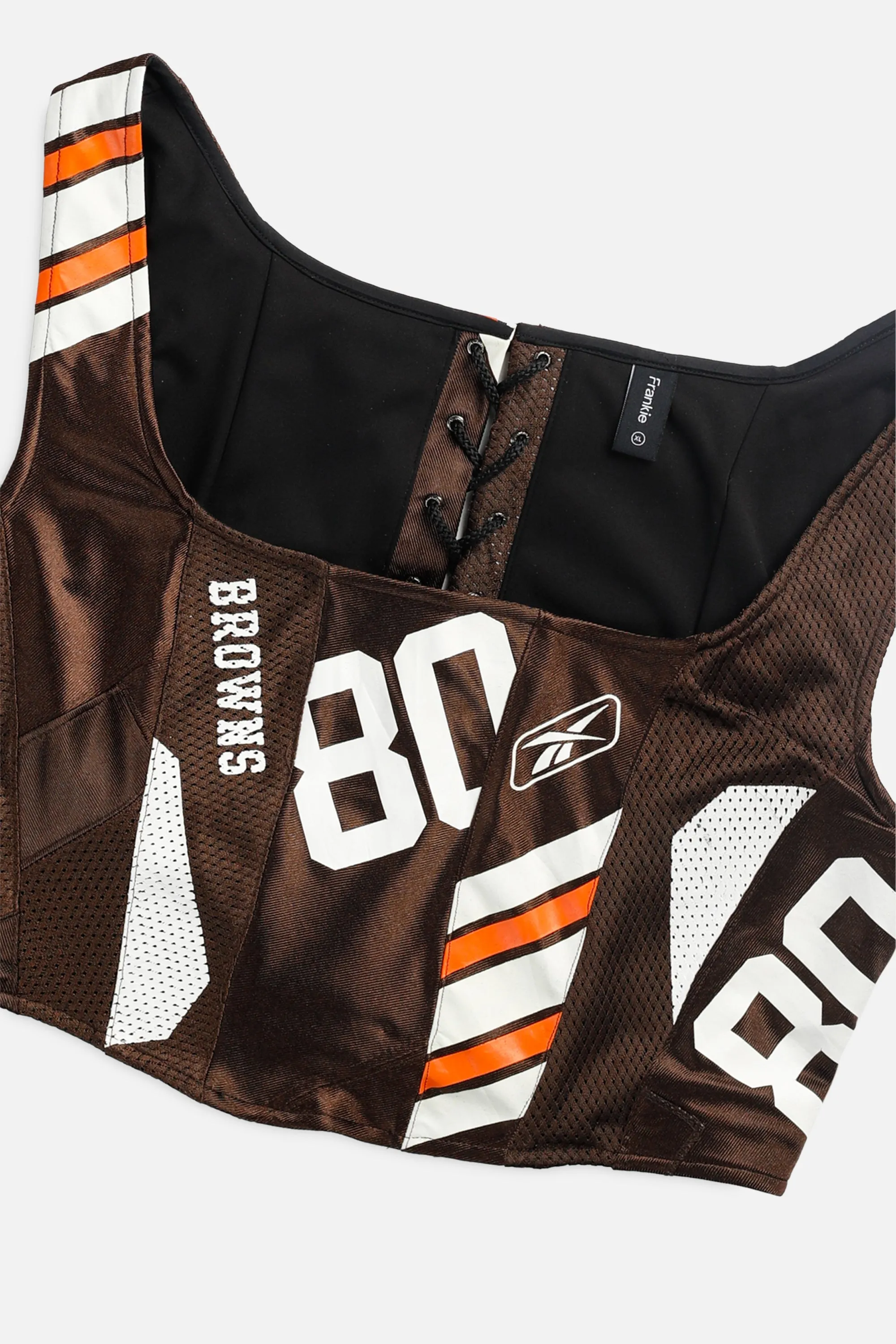 Rework Cleveland Browns NFL Corset - XL Frankie