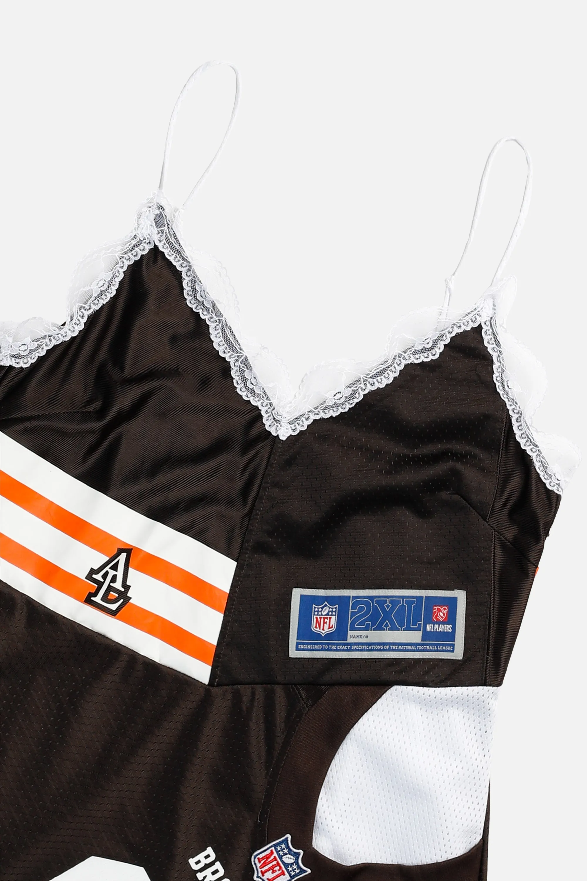 Rework Cleveland Browns NFL Lace Dress - M Frankie