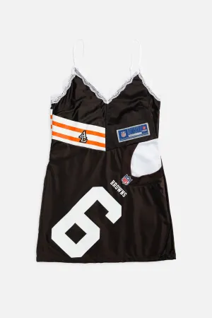 Rework Cleveland Browns NFL Lace Dress - M Frankie