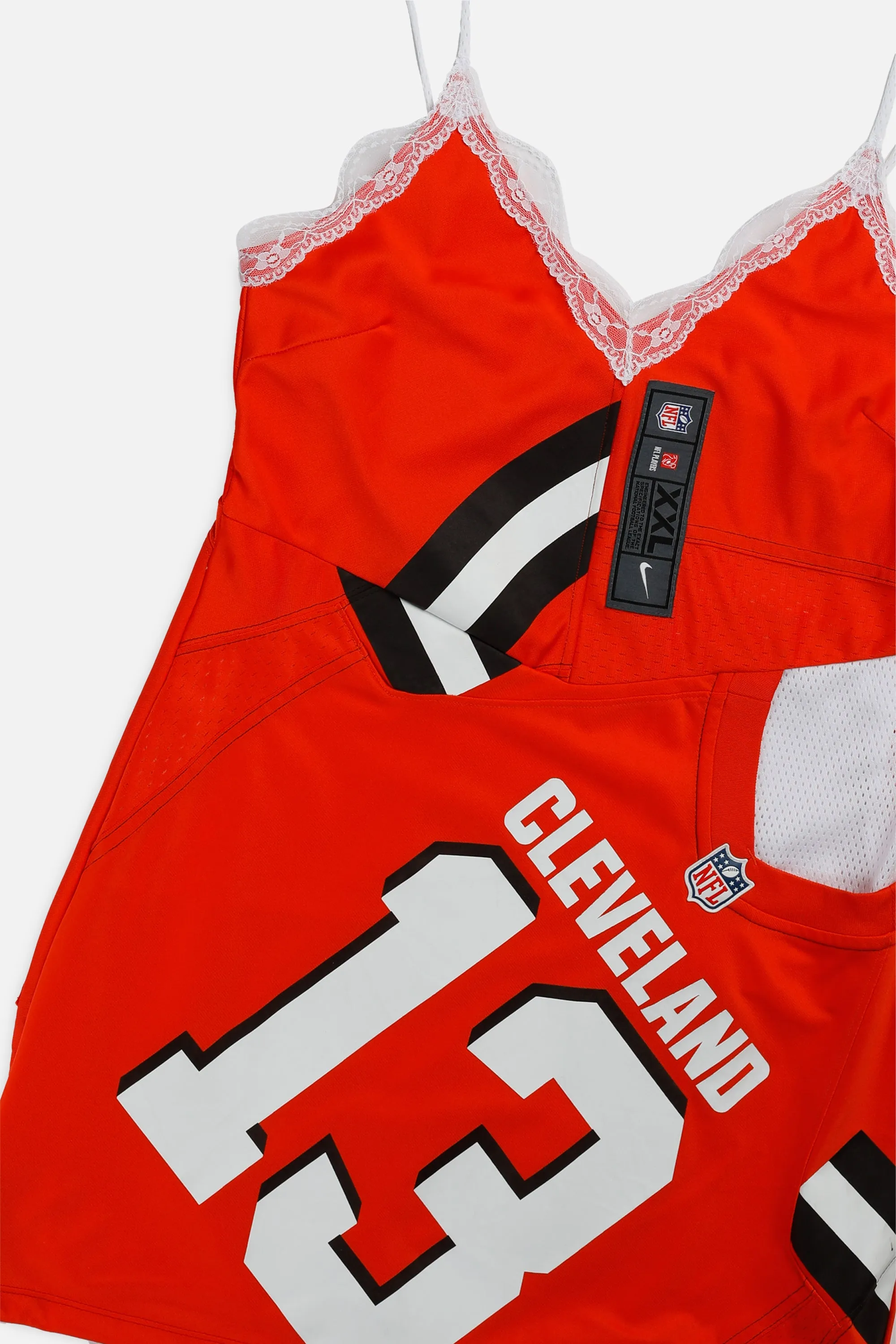 Rework Cleveland Browns NFL Lace Dress - M Frankie
