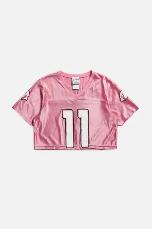 Rework Crop Arizona Cardinals NFL Jersey - S Frankie