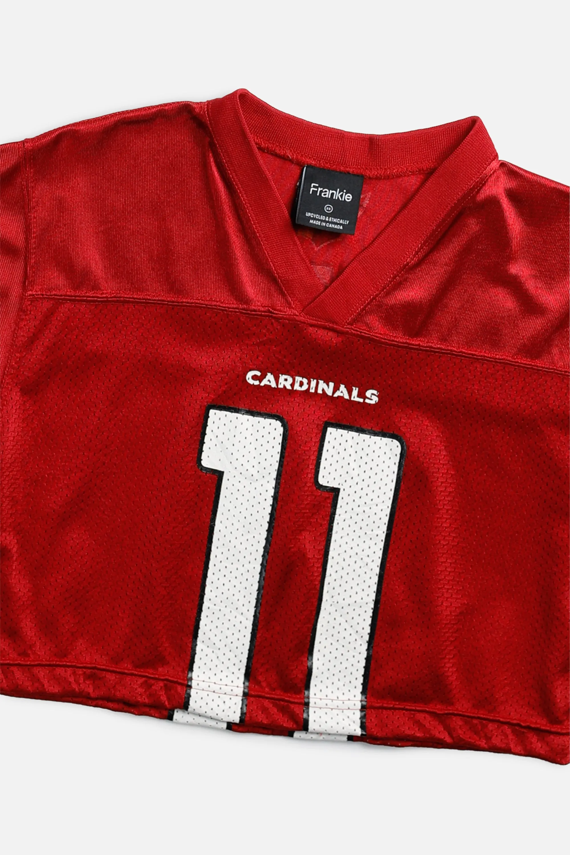 Rework Crop Arizona Cardinals NFL Jersey - XS Frankie