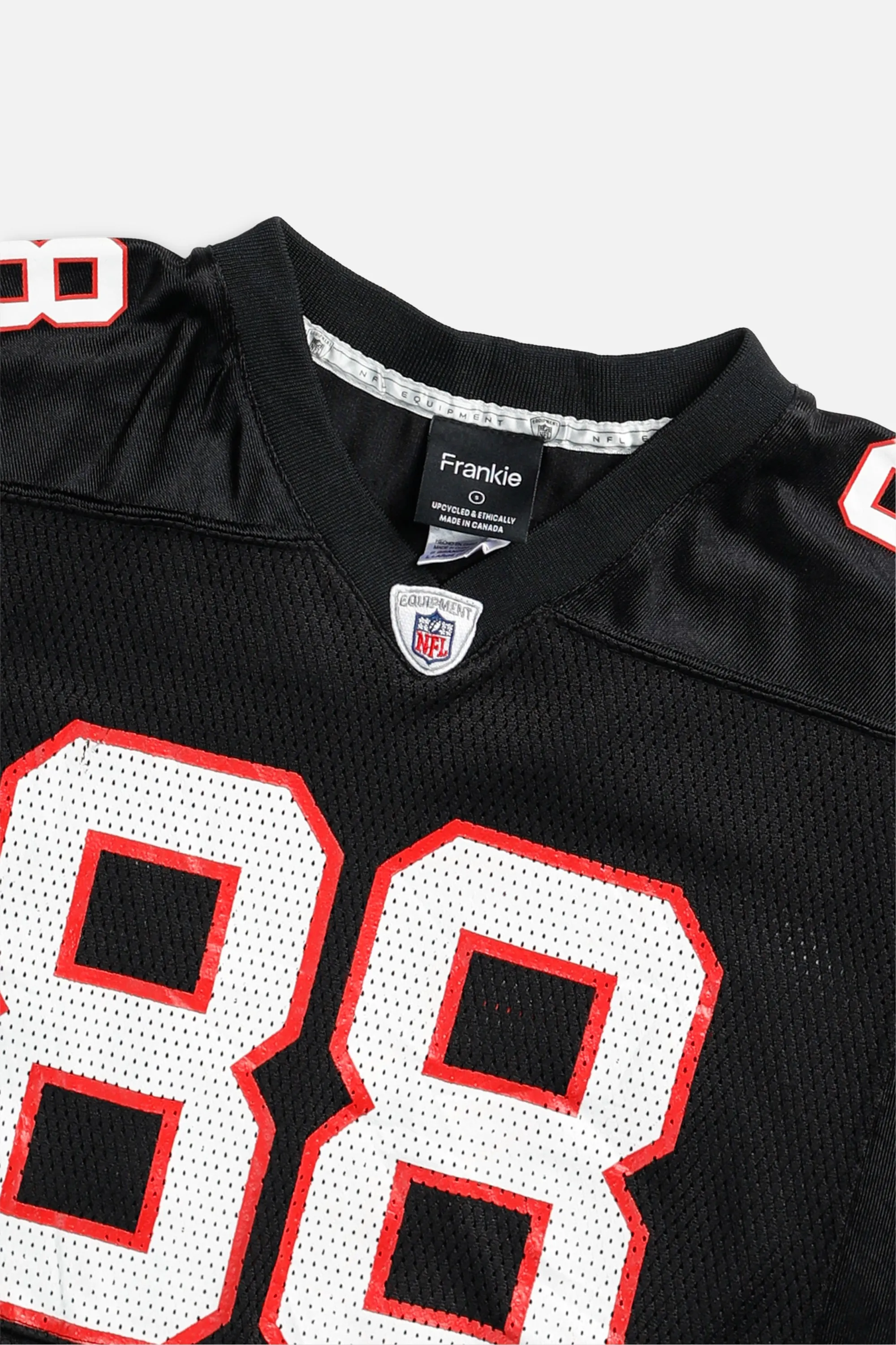 Rework Crop Atlanta Falcons NFL Jersey - S Frankie