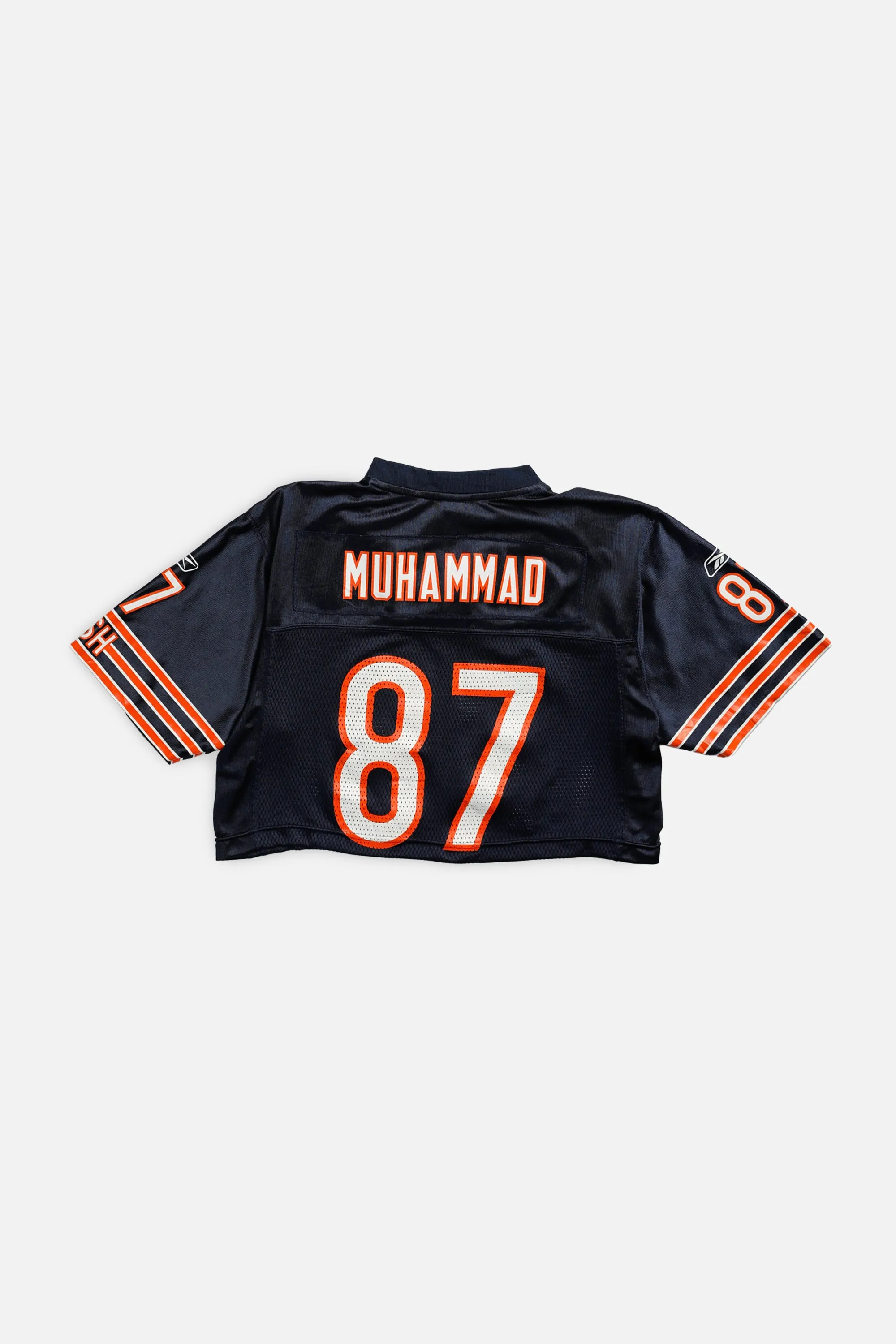 Rework Crop Chicago Bears NFL Jersey - S Frankie