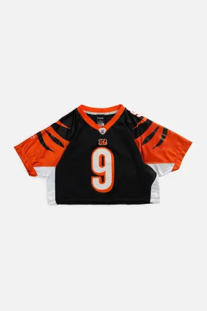 Rework Crop Cincinnati Bengals NFL Jersey - M Frankie