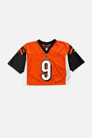 Rework Crop Cincinnati Bengals NFL Jersey - M Frankie