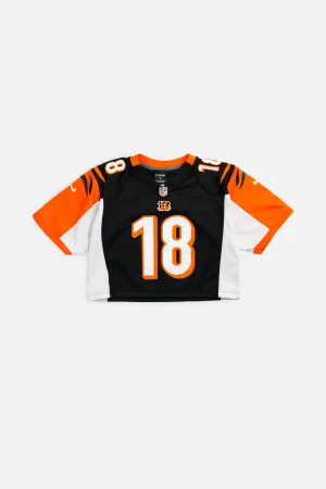 Rework Crop Cincinnati Bengals NFL Jersey - M Frankie