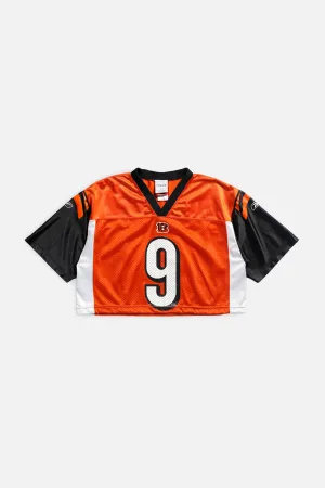 Rework Crop Cincinnati Bengals NFL Jersey - M Frankie