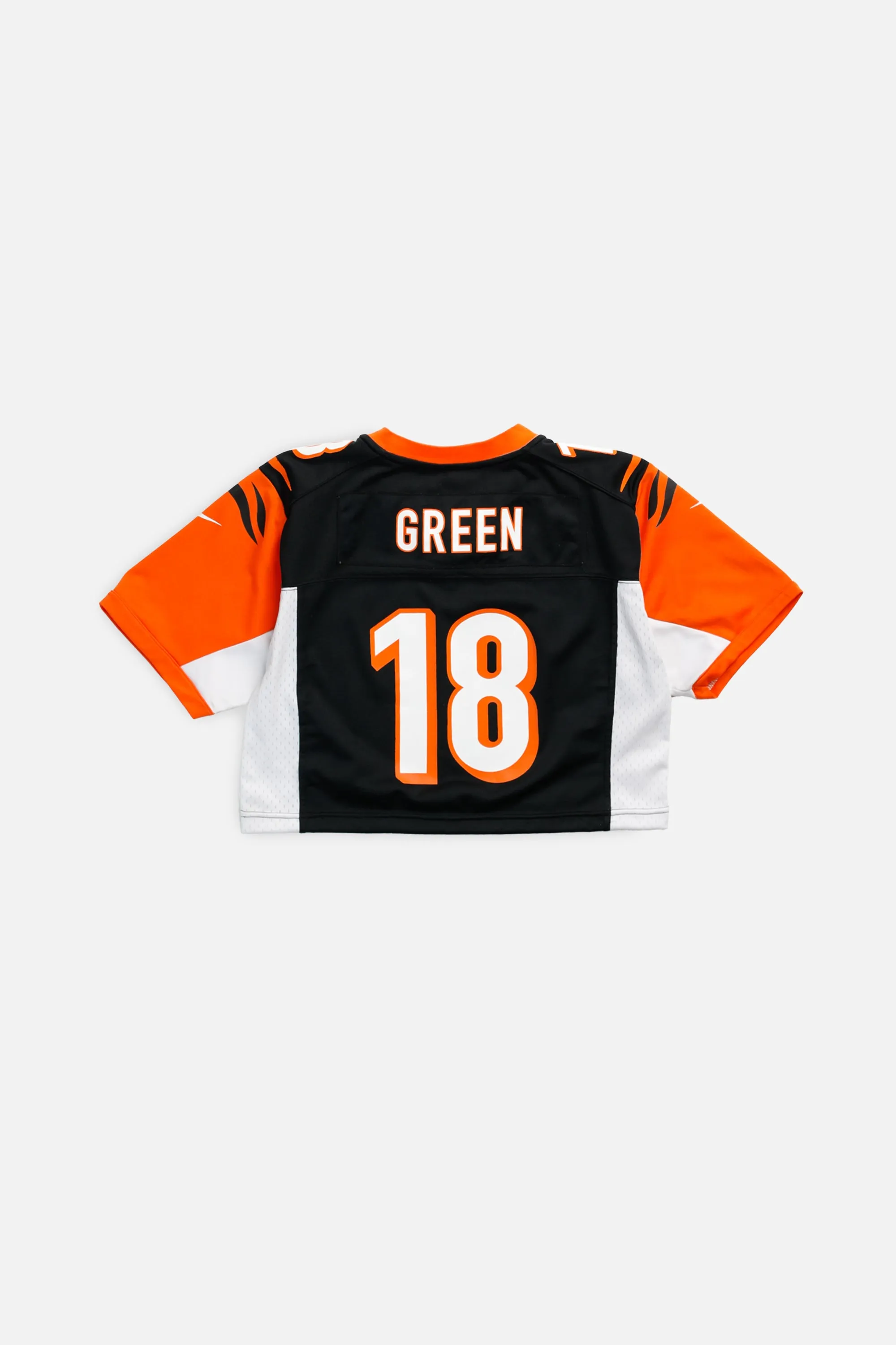 Rework Crop Cincinnati Bengals NFL Jersey - M Frankie