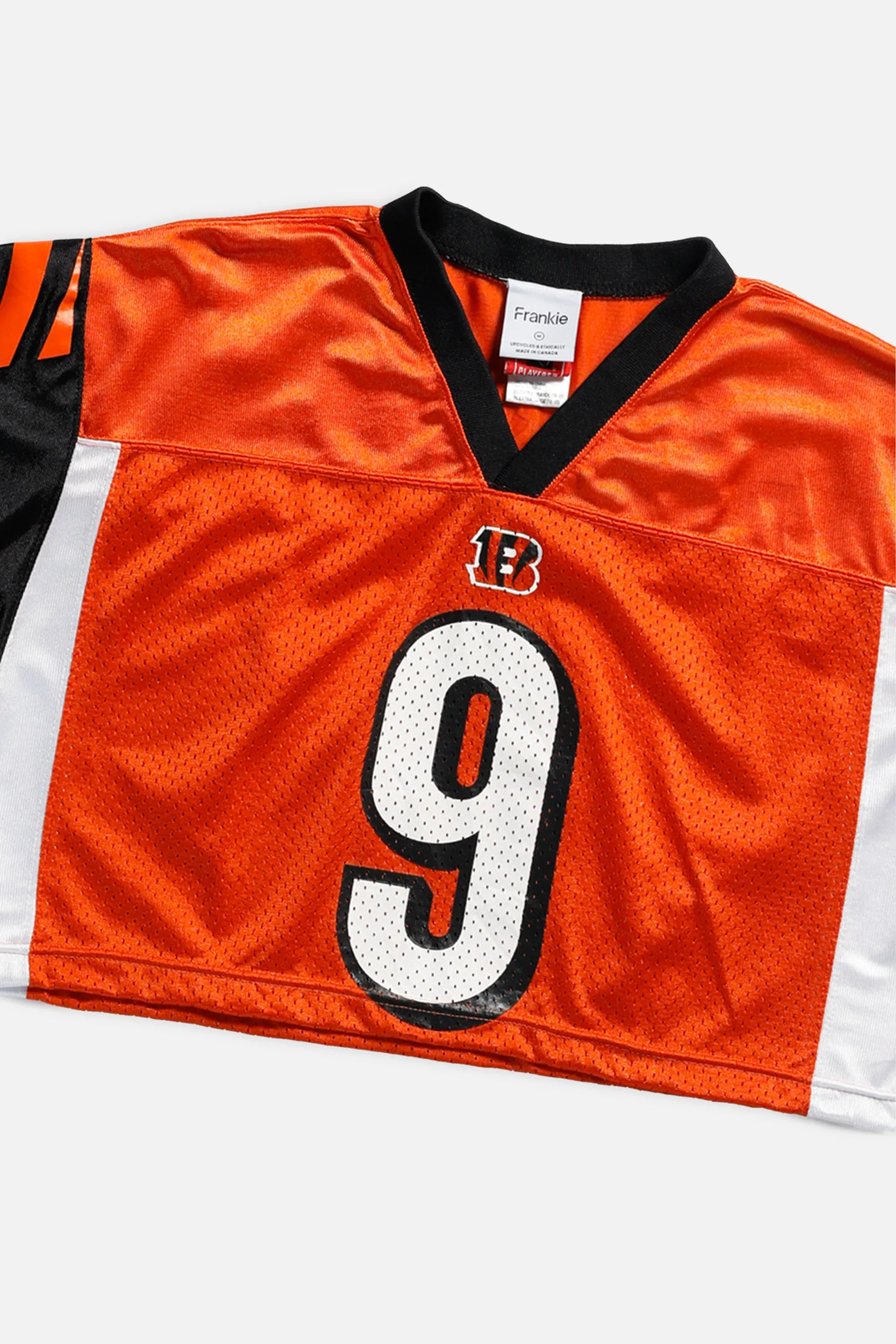 Rework Crop Cincinnati Bengals NFL Jersey - M Frankie