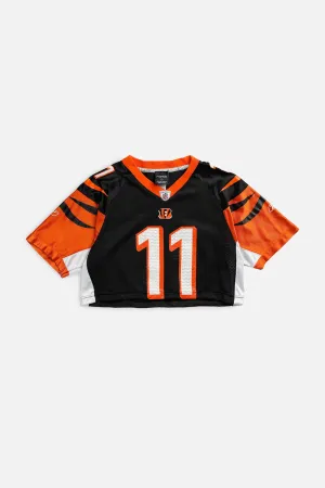 Rework Crop Cincinnati Bengals NFL Jersey - S Frankie