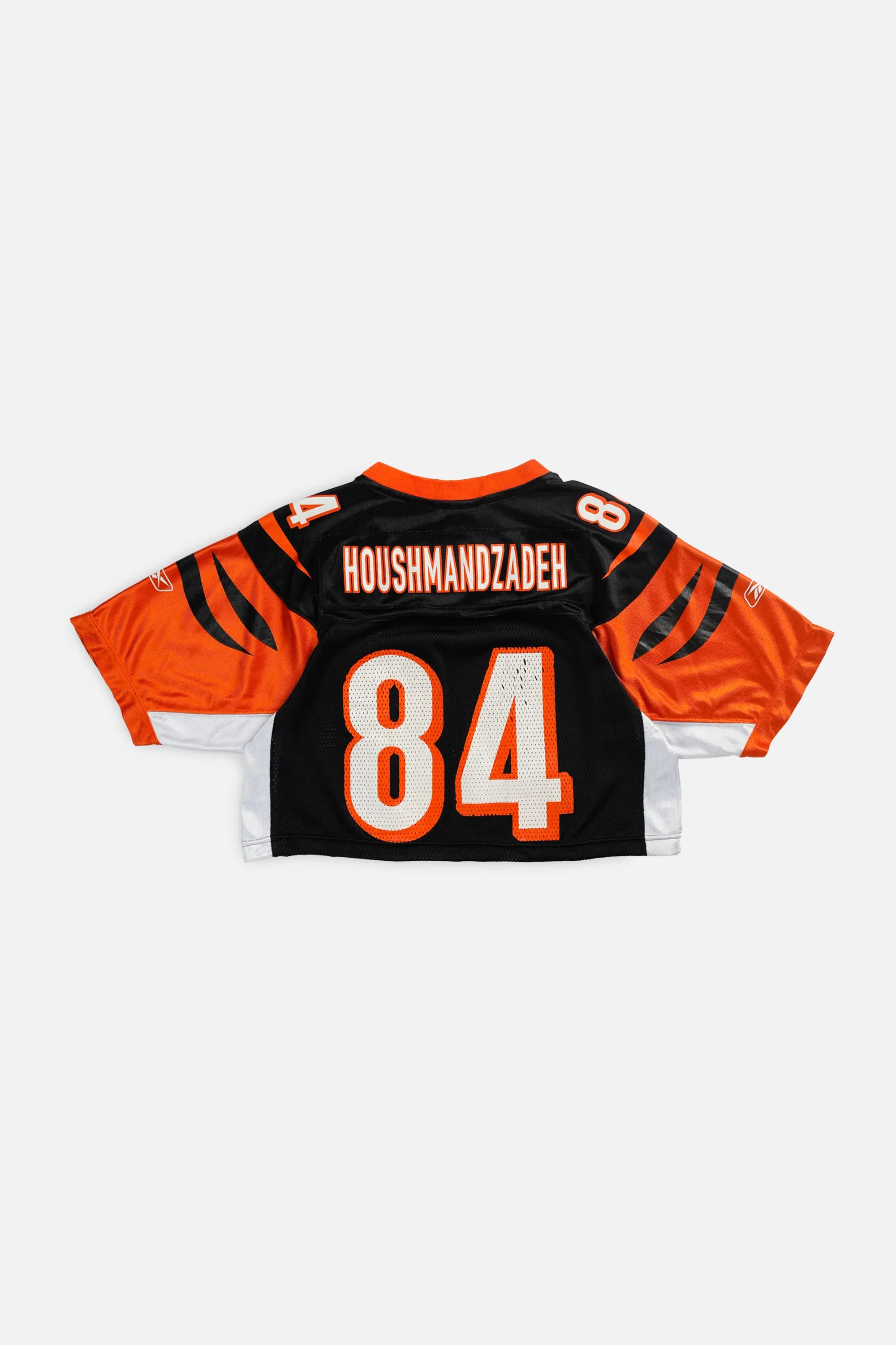 Rework Crop Cincinnati Bengals NFL Jersey - S Frankie