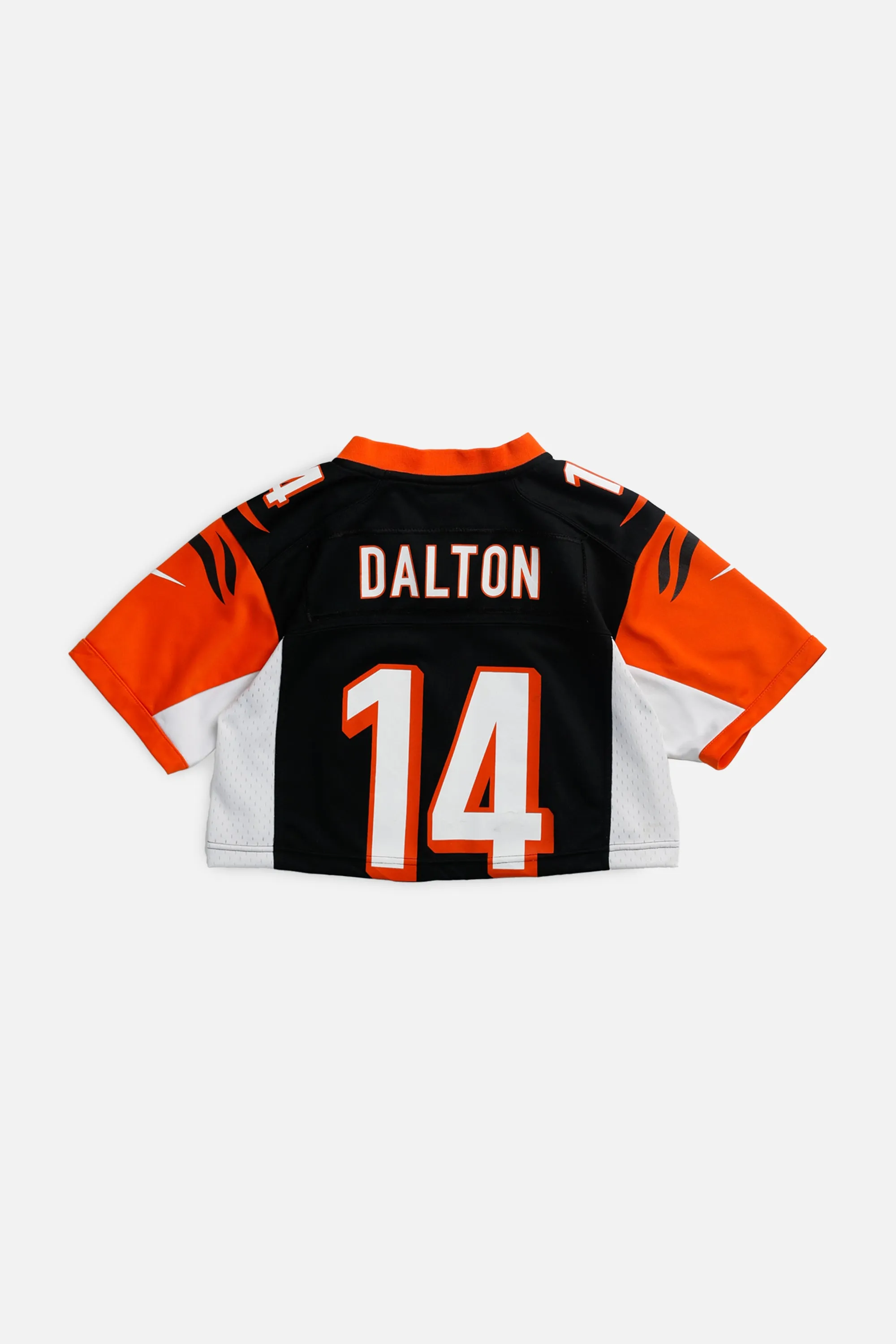Rework Crop Cincinnati Bengals NFL Jersey - XS Frankie