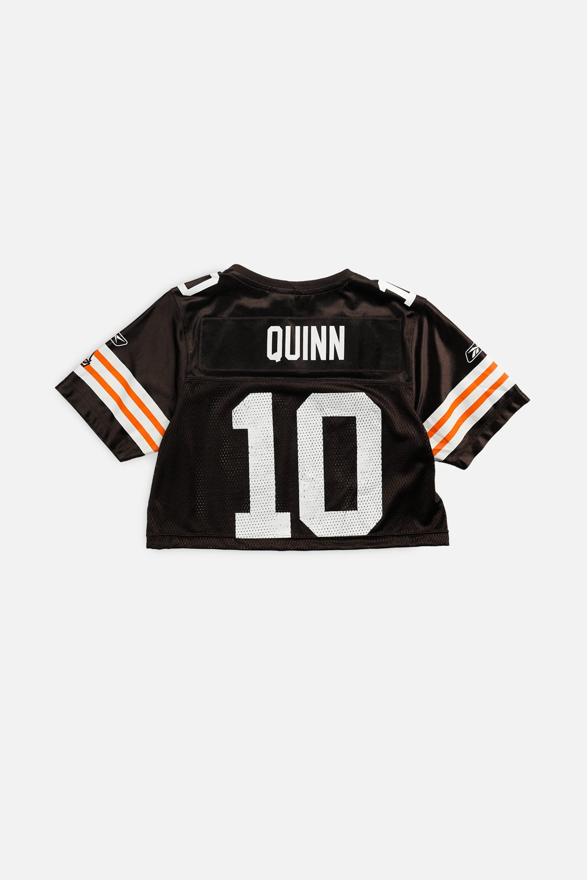Rework Crop Cleveland Browns NFL Jersey - S Frankie
