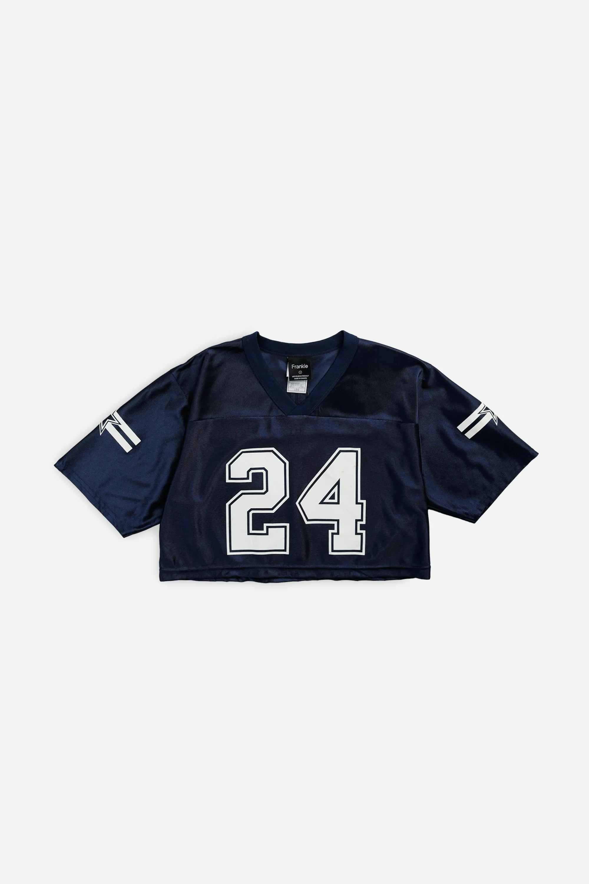 Rework Crop Dallas Cowboys NFL Jersey - S Frankie