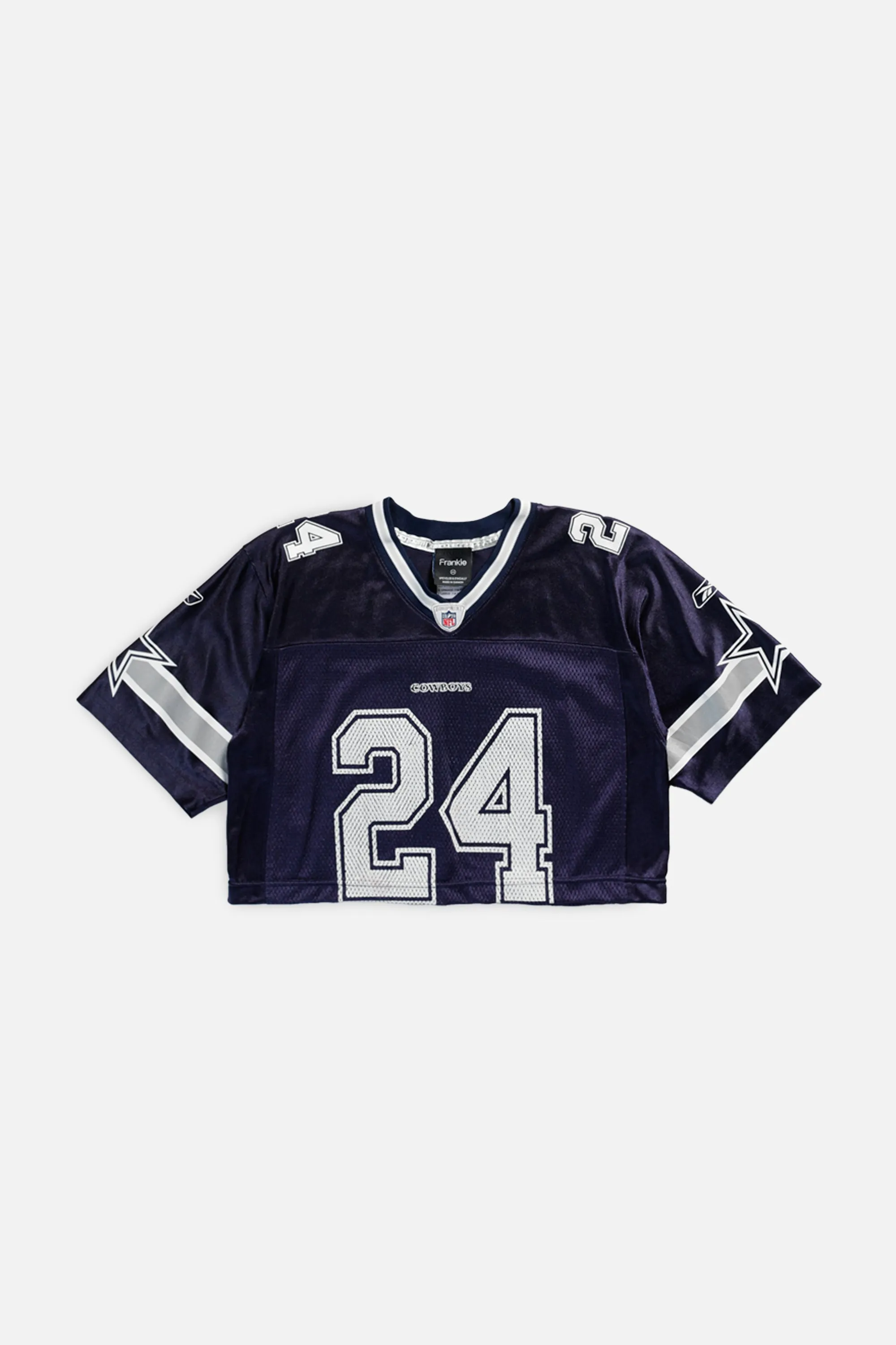 Rework Crop Dallas Cowboys NFL Jersey - XS Frankie