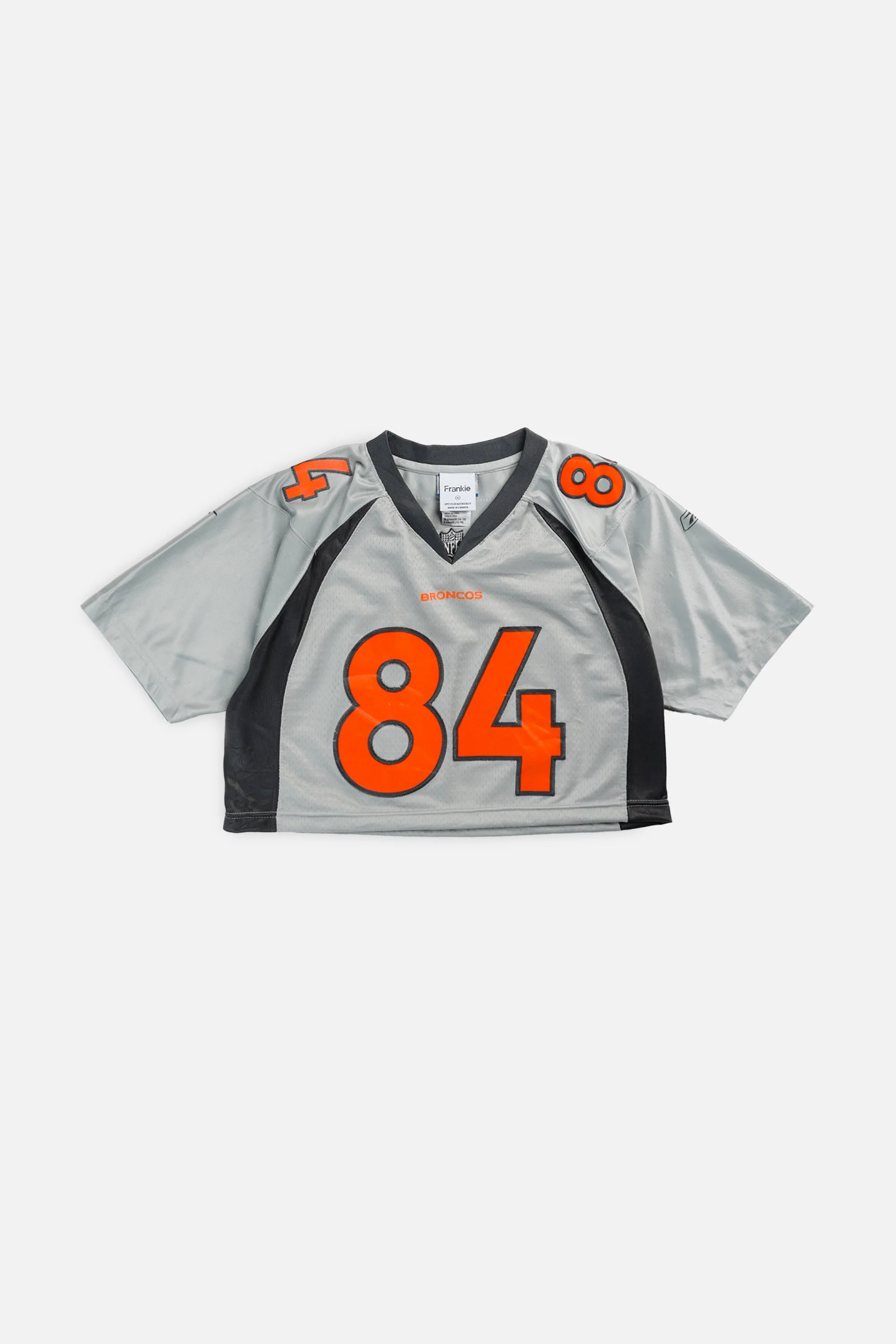 Rework Crop Denver Broncos NFL Jersey - M Frankie