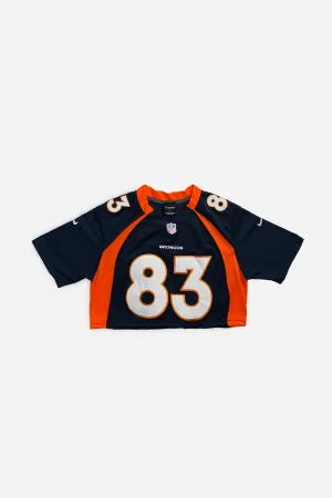 Rework Crop Denver Broncos NFL Jersey - S Frankie