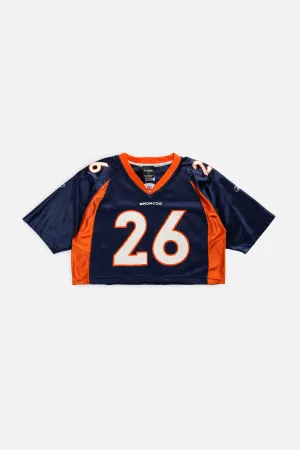 Rework Crop Denver Broncos NFL Jersey - S Frankie