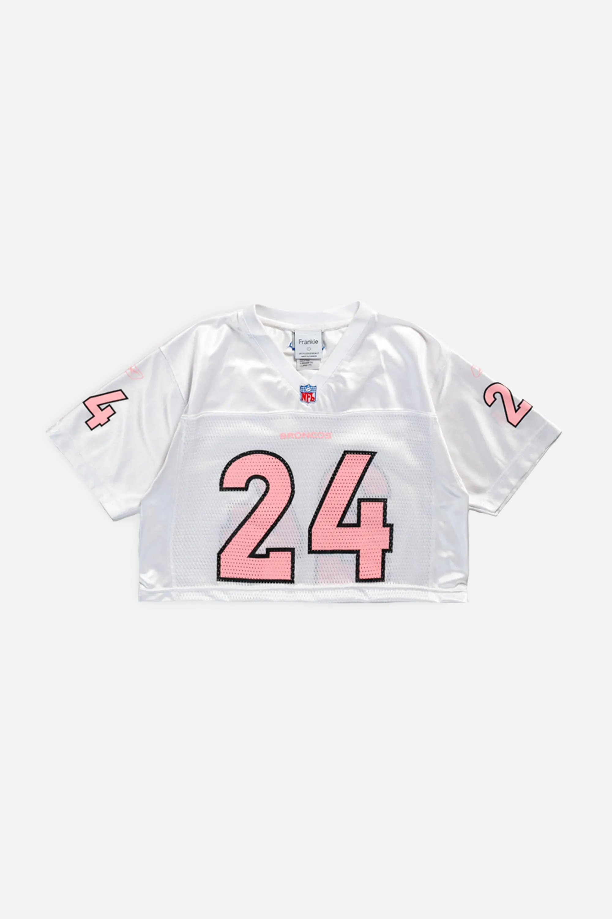Rework Crop Denver Broncos NFL Jersey - S Frankie