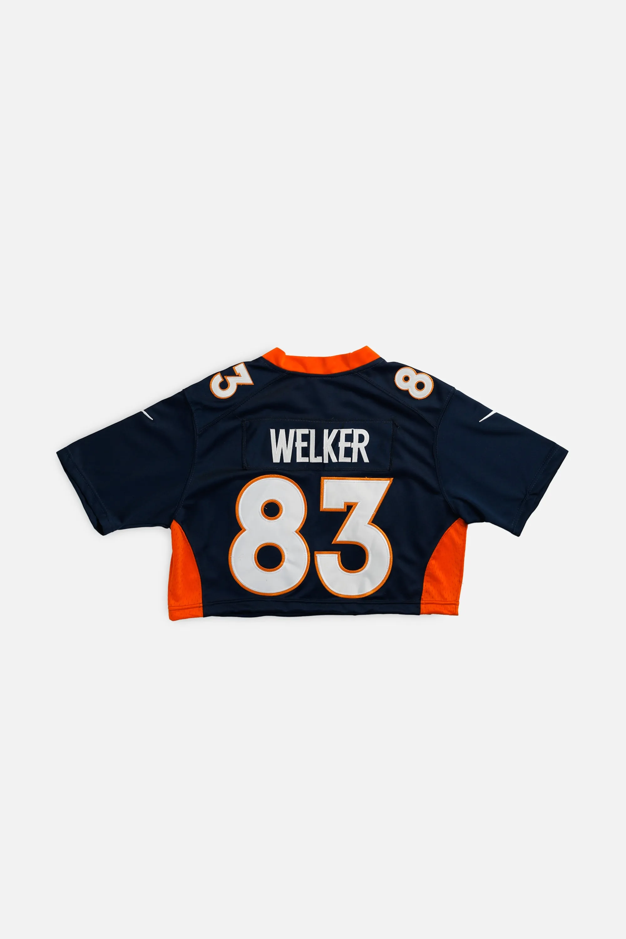 Rework Crop Denver Broncos NFL Jersey - S Frankie