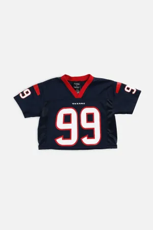 Rework Crop Houston Texans NFL Jersey - XS Frankie
