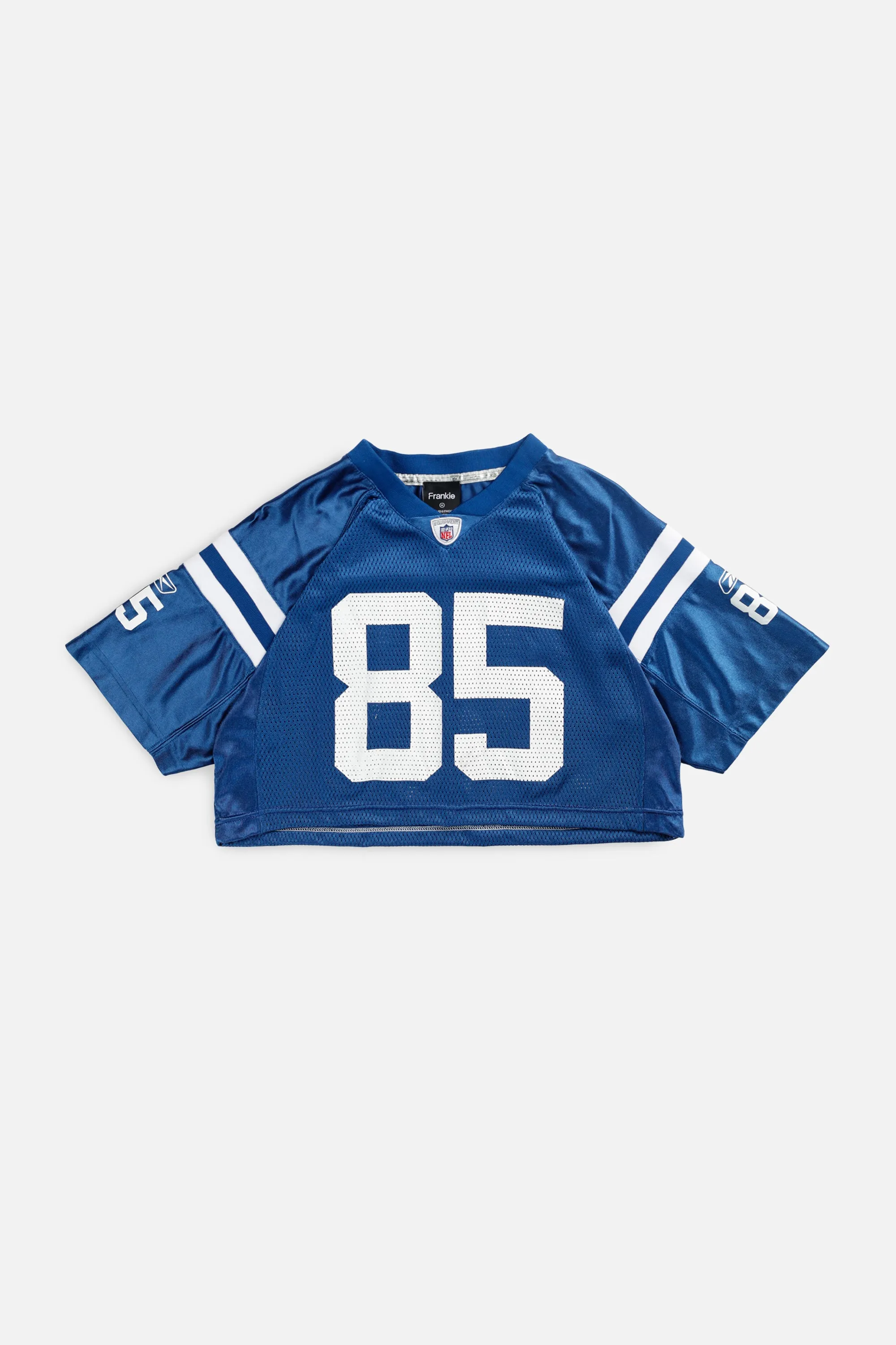 Rework Crop Indianapolis Colts NFL Jersey - M Frankie