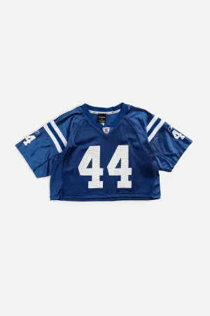 Rework Crop Indianapolis Colts NFL Jersey - M Frankie
